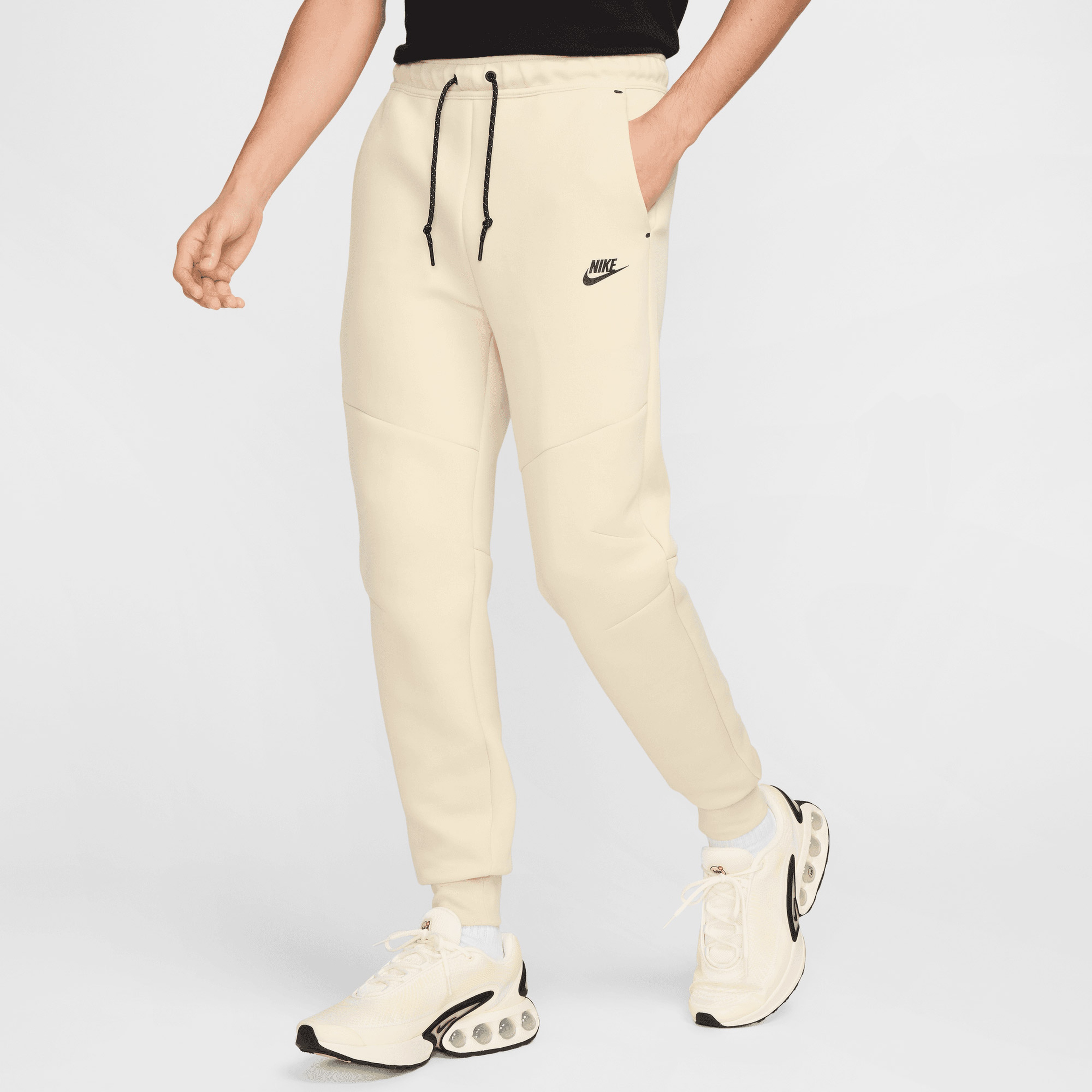 Nike Tech Fleece Erkek Krem Eşofman Altı