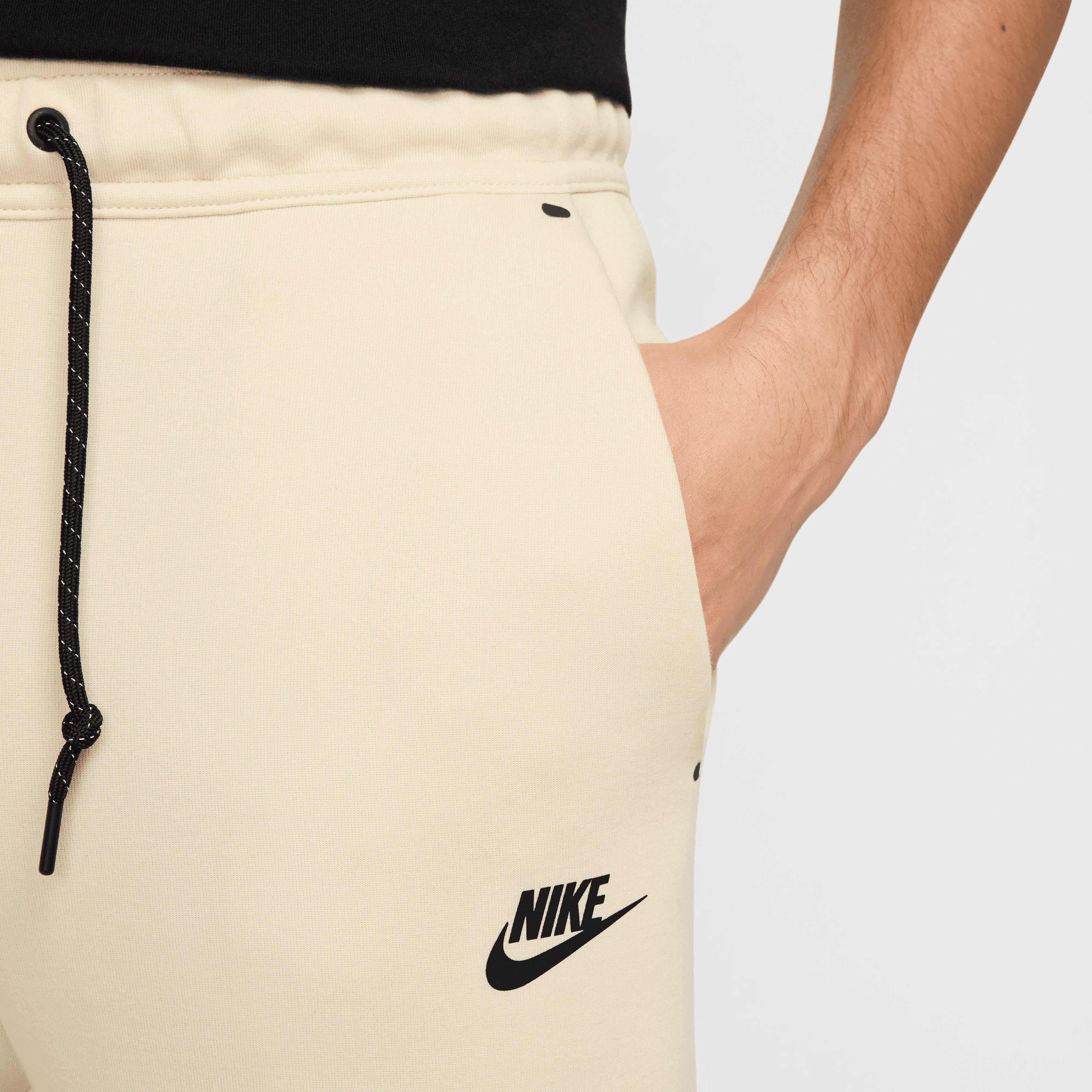 Nike Tech Fleece Erkek Krem Eşofman Altı