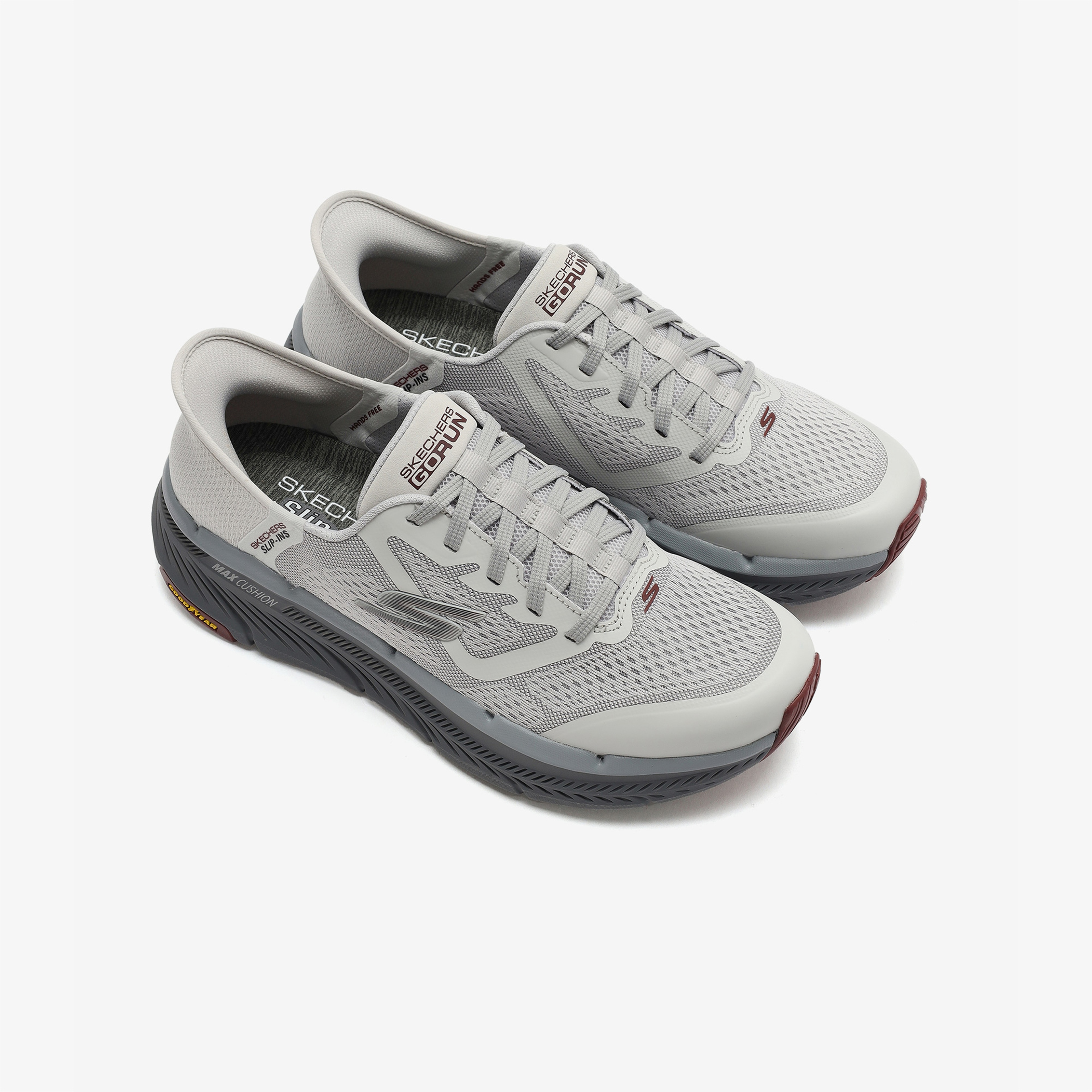 Skechers Max Cushioning Premier 2.0 Ascendat II Erkek Gri Spor