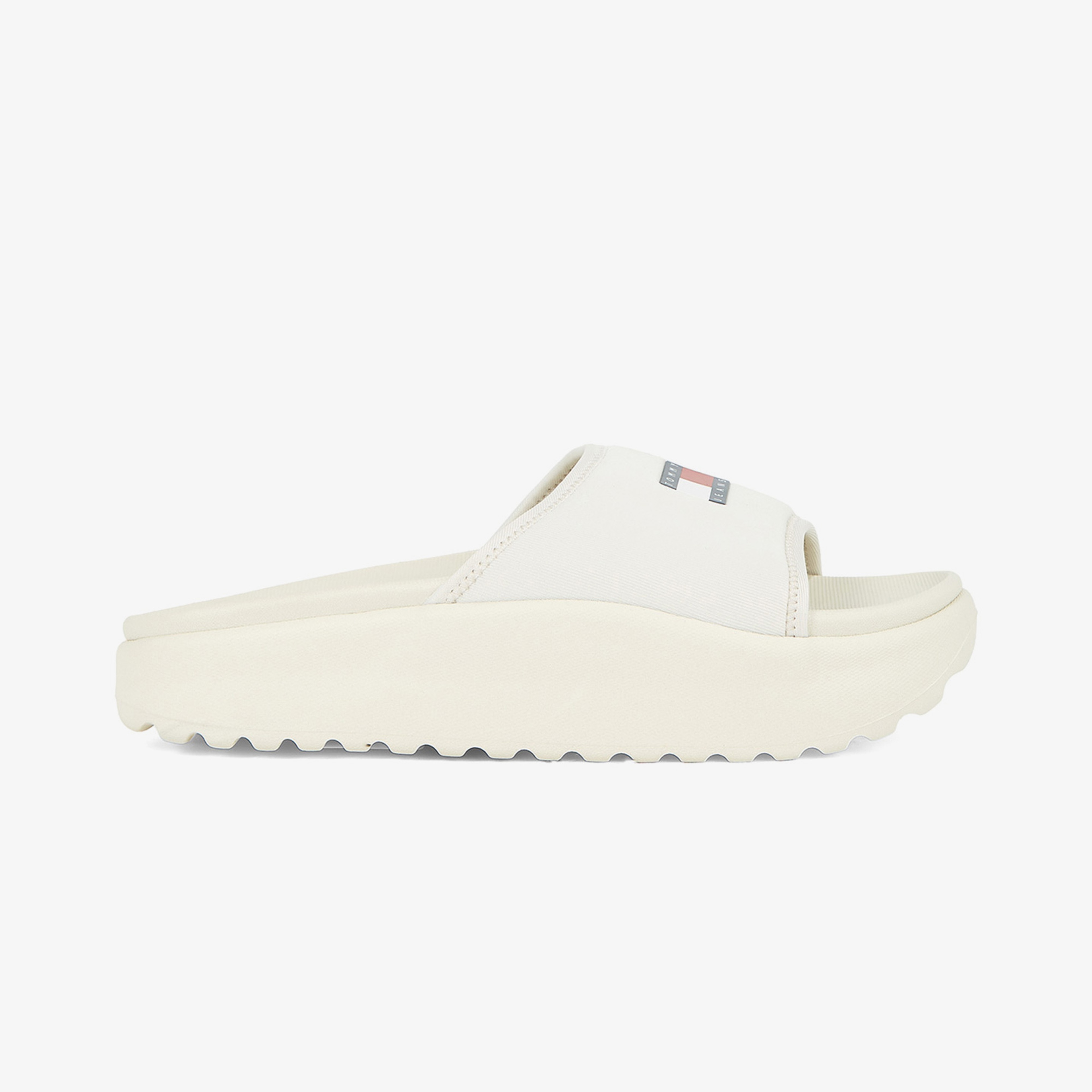 Tommy Hilfiger Comfy Pool Kadın Bej Terlik