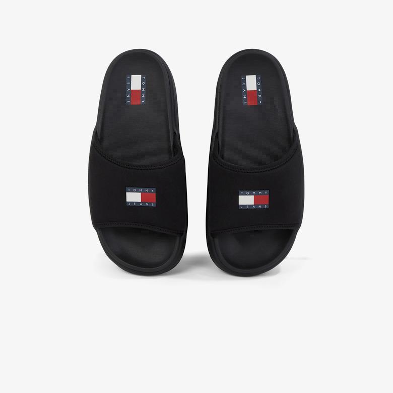 Tommy Hilfiger Comfy Pool Kadın Siyah Terlik