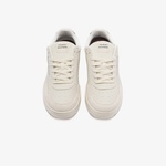 Tommy Hilfiger Deri Logolu Erkek Bej Spor Ayakkabı