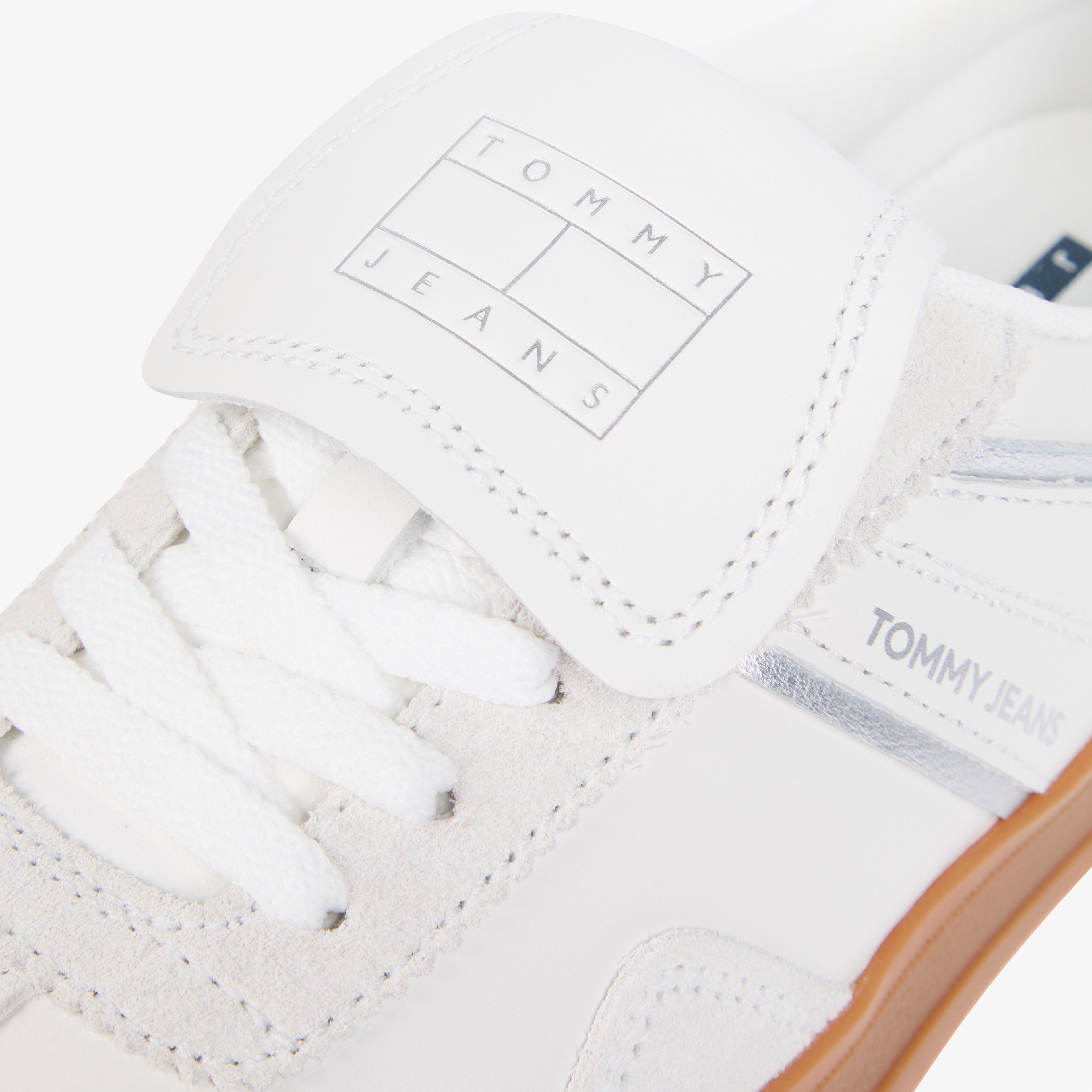 Tommy Hilfiger The Greenwich Metallic Kadın Gri Sneaker