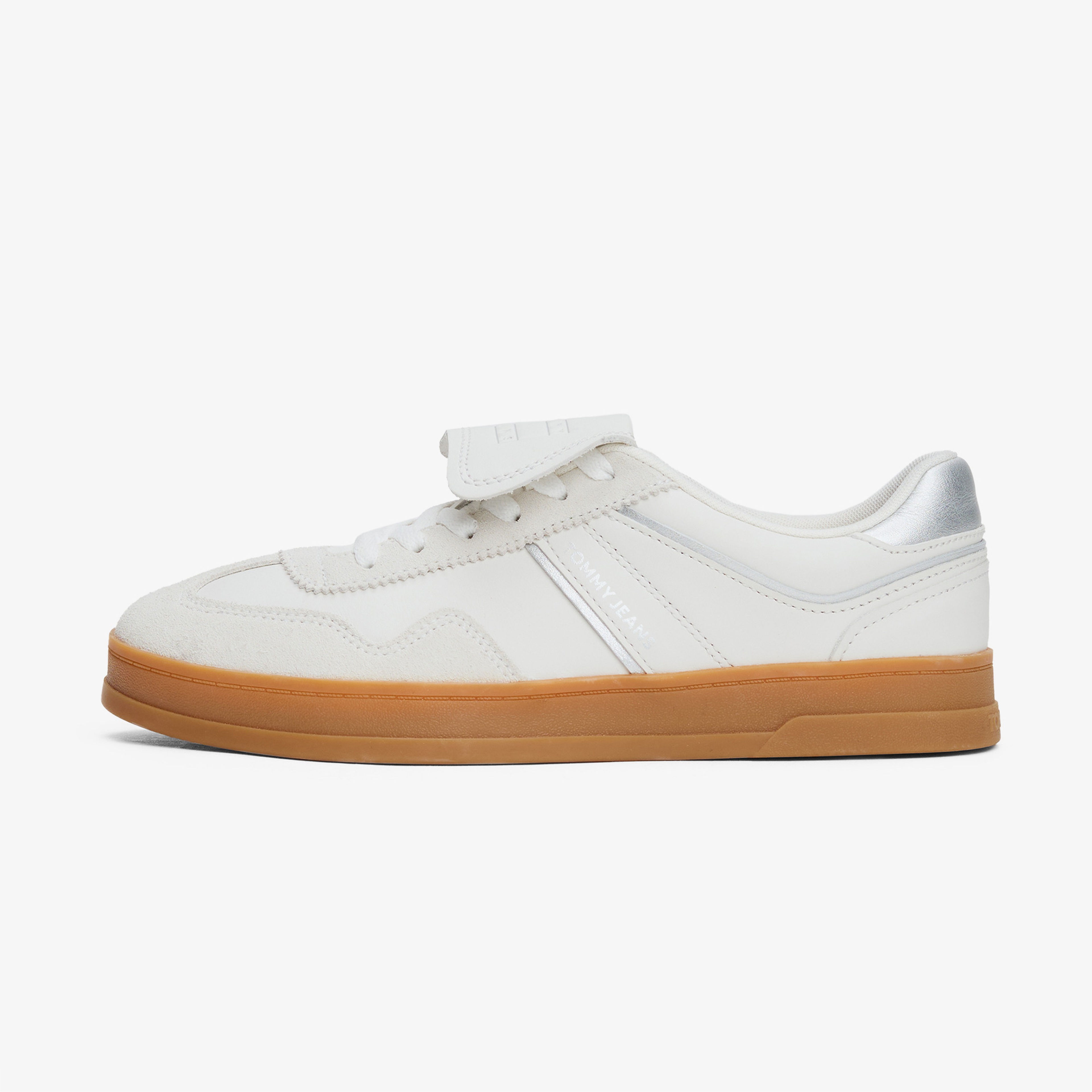 Tommy Hilfiger The Greenwich Metallic Kadın Gri Sneaker