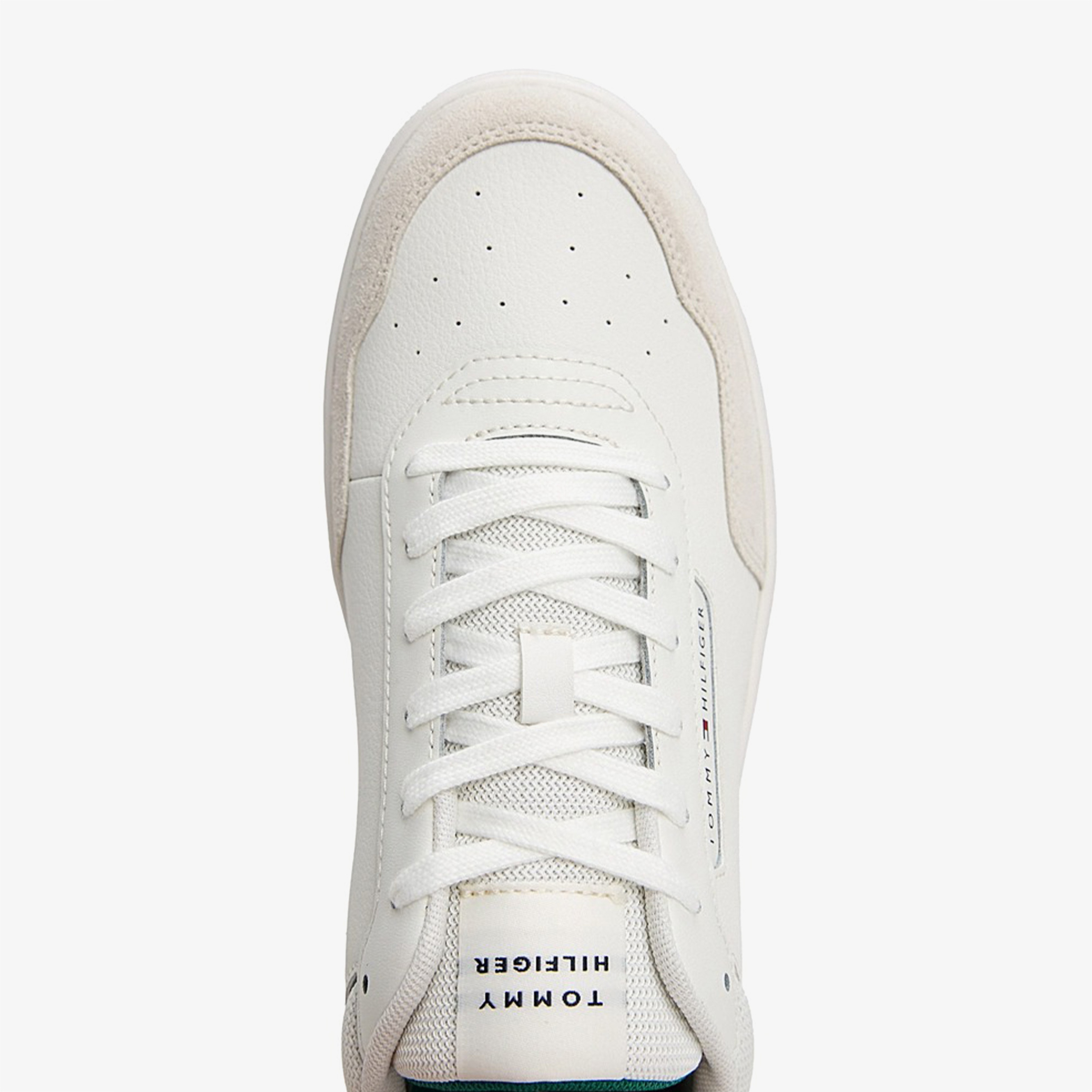 Tommy Hilfiger Low Top Mixture Erkek Beyaz Spor Ayakkabı