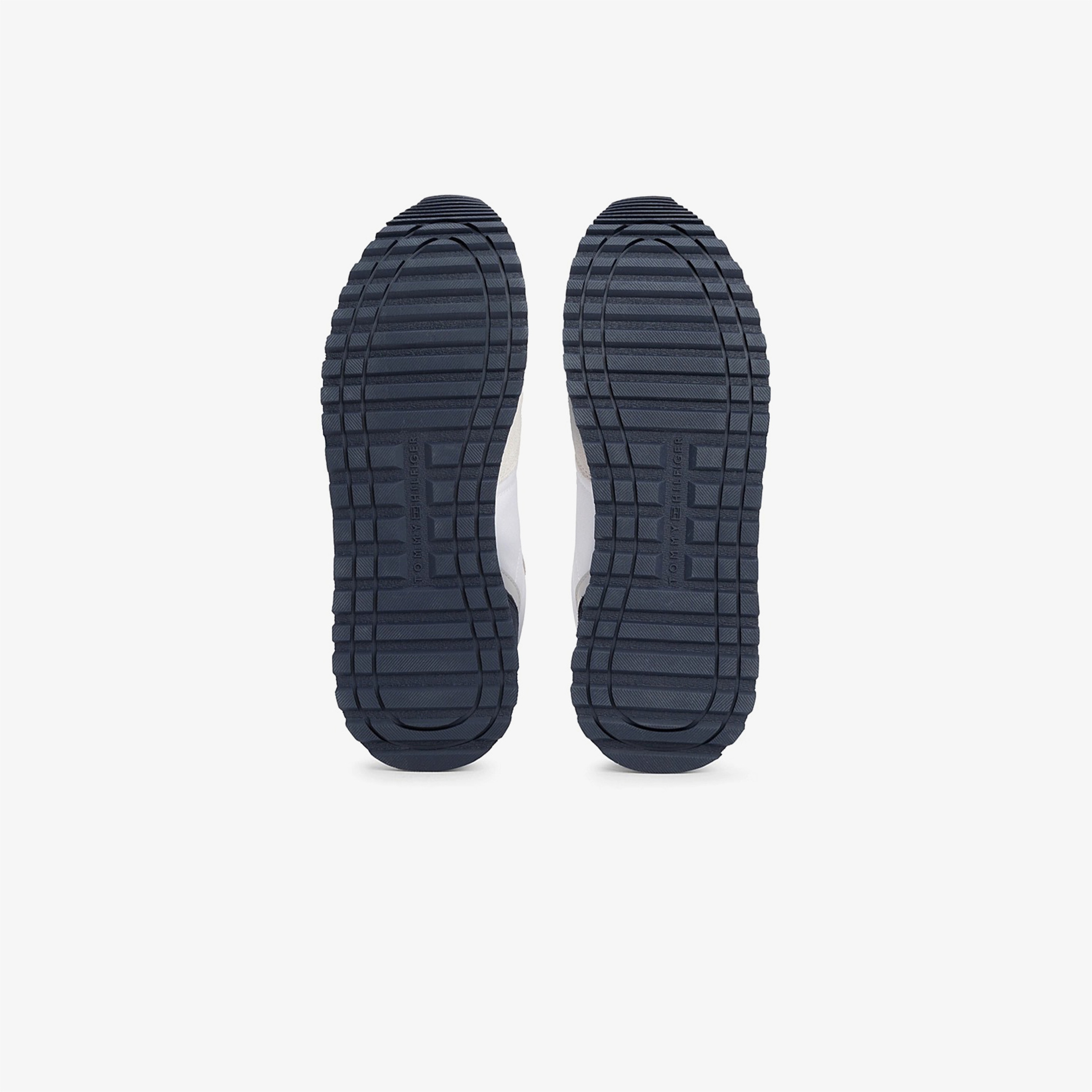 Tommy Hilfiger Suede Logo Erkek Beyaz Sneaker