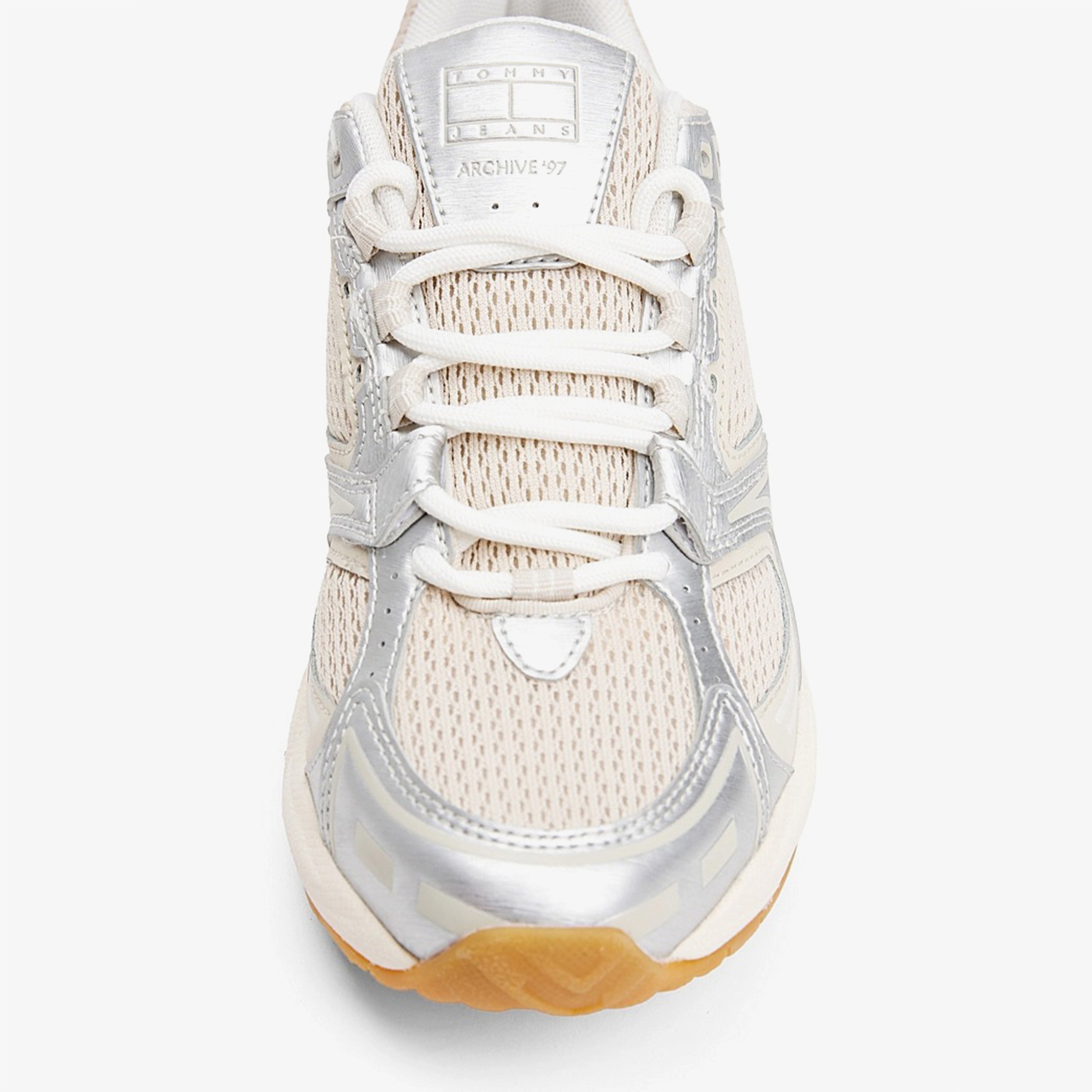 Tommy Hilfiger Archieve 97 Metallic Kadın Bej Sneaker