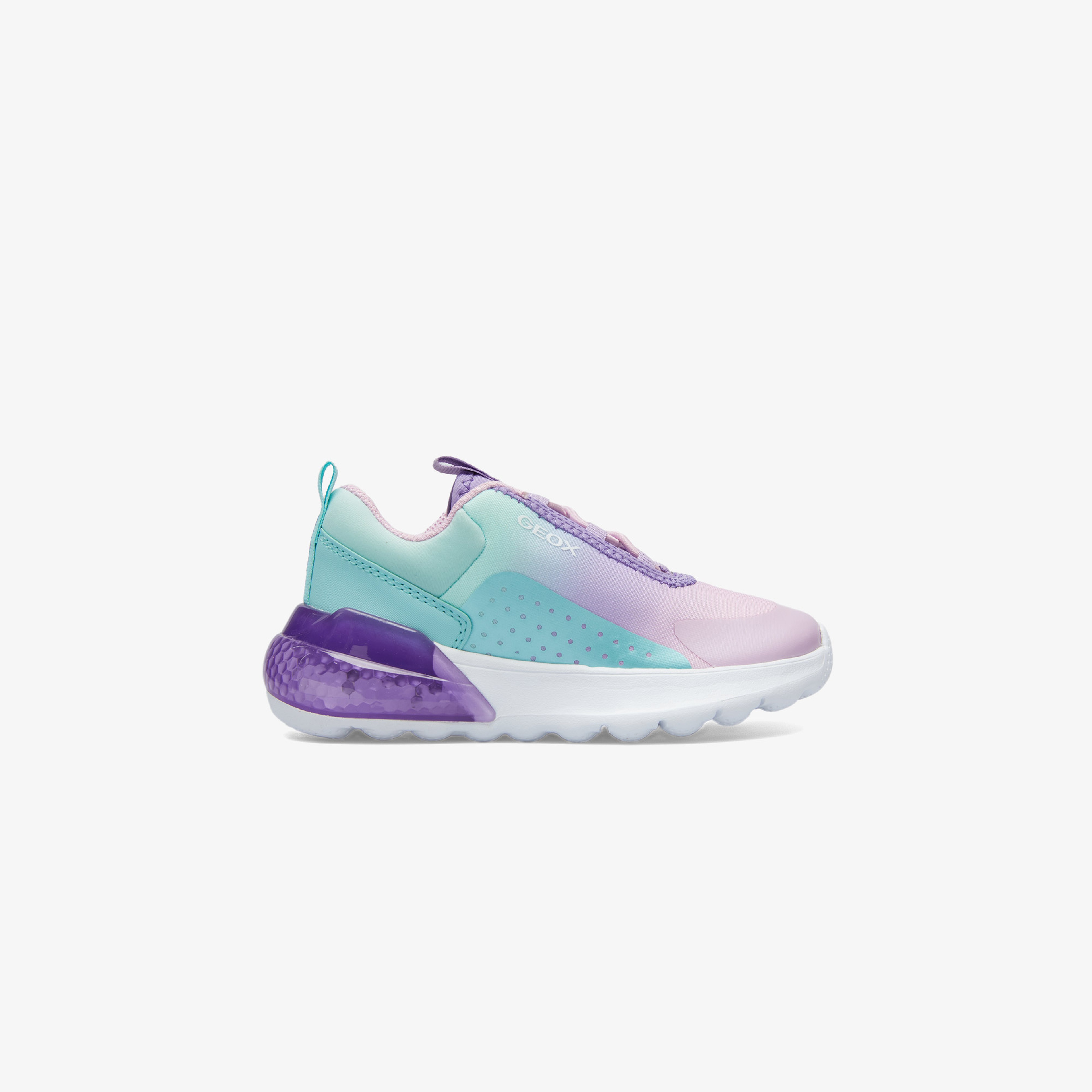 Geox Activart Illuminus Çocuk Mor Sneaker