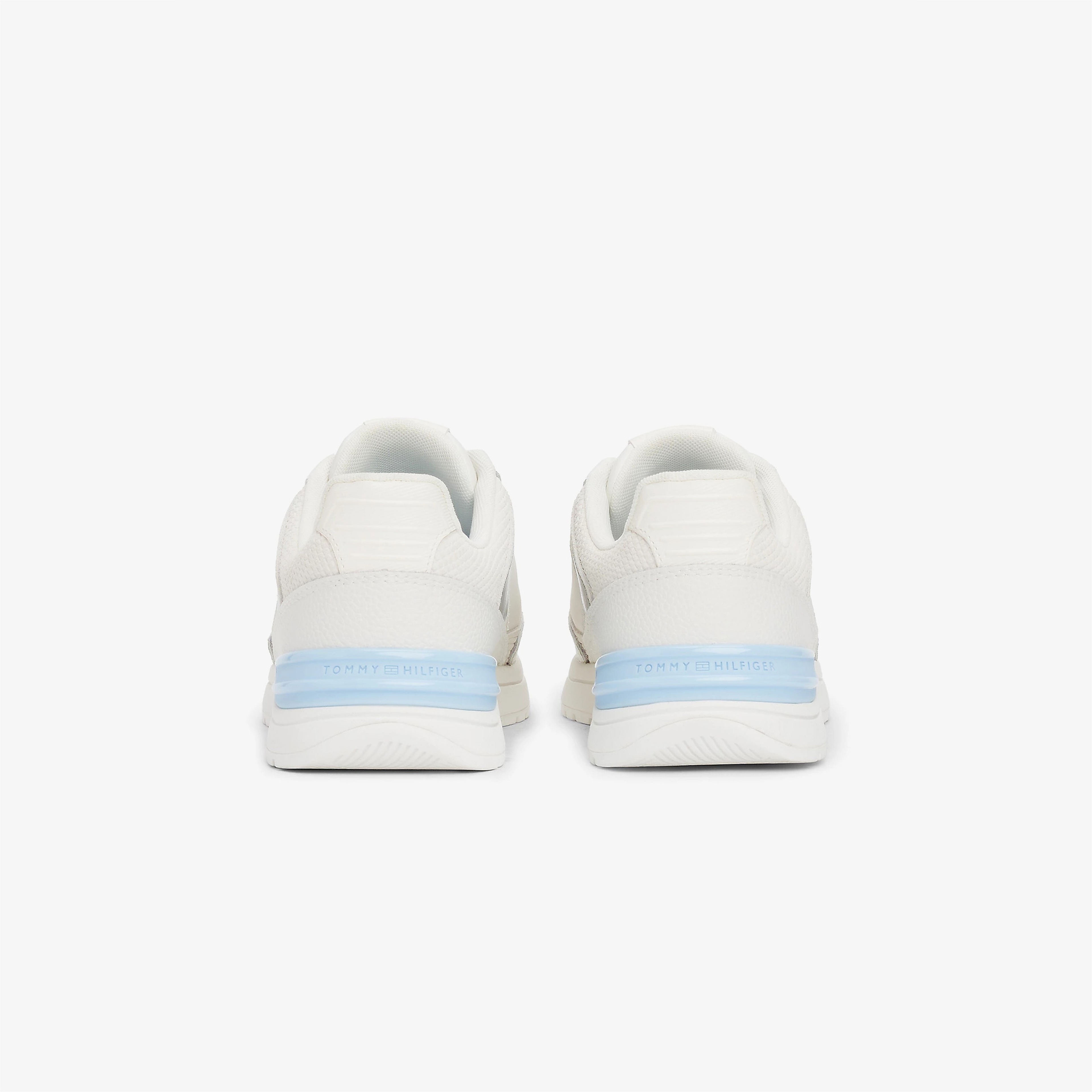 Tommy Hilfiger Deri Logolu Kadın Beyaz Spor Ayakkabı