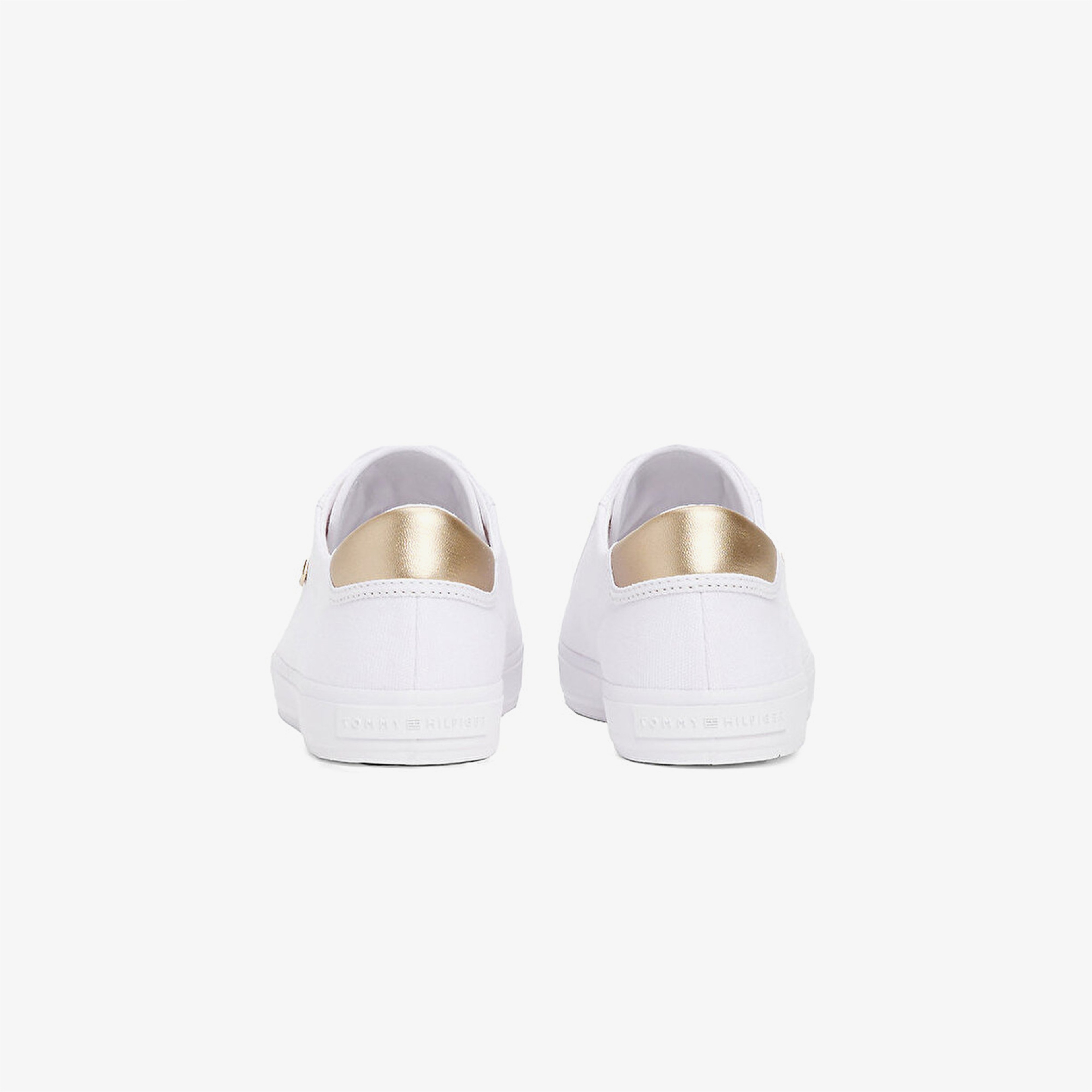 Tommy Hilfiger Vulc Lace Up Kadın Beyaz Sneaker