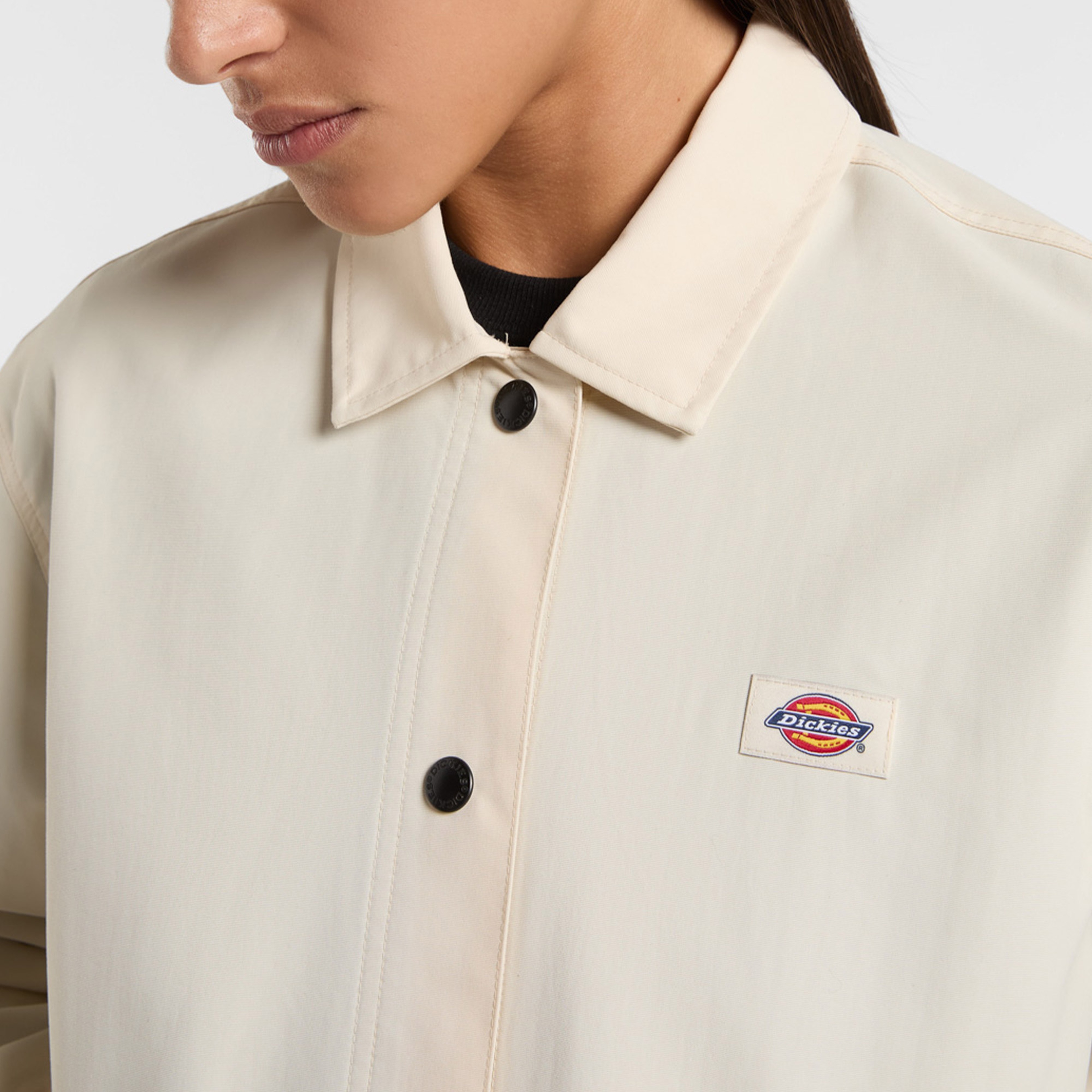 Dickies Oakport Cropped Kadın Bej Ceket
