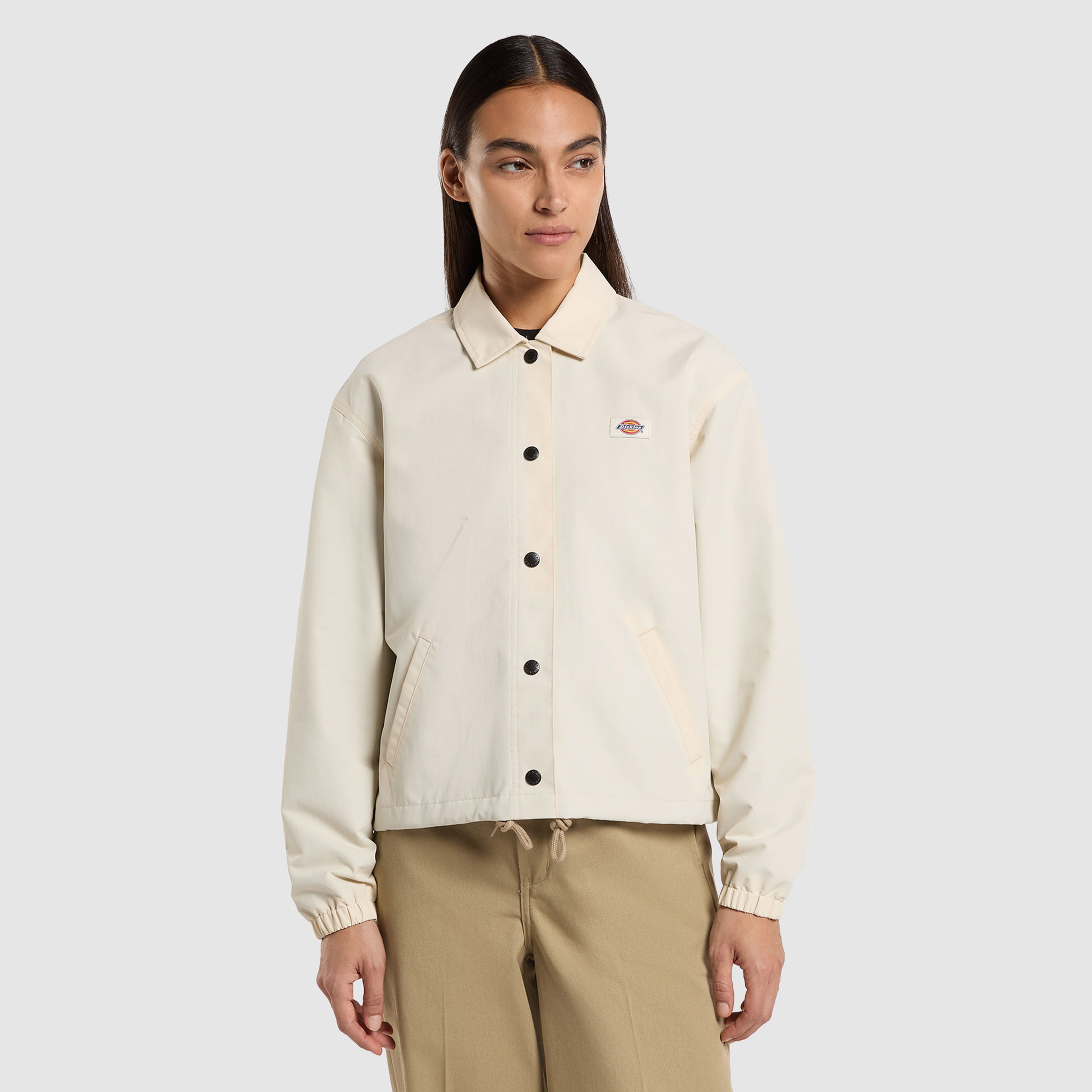 Dickies Oakport Cropped Kadın Bej Ceket