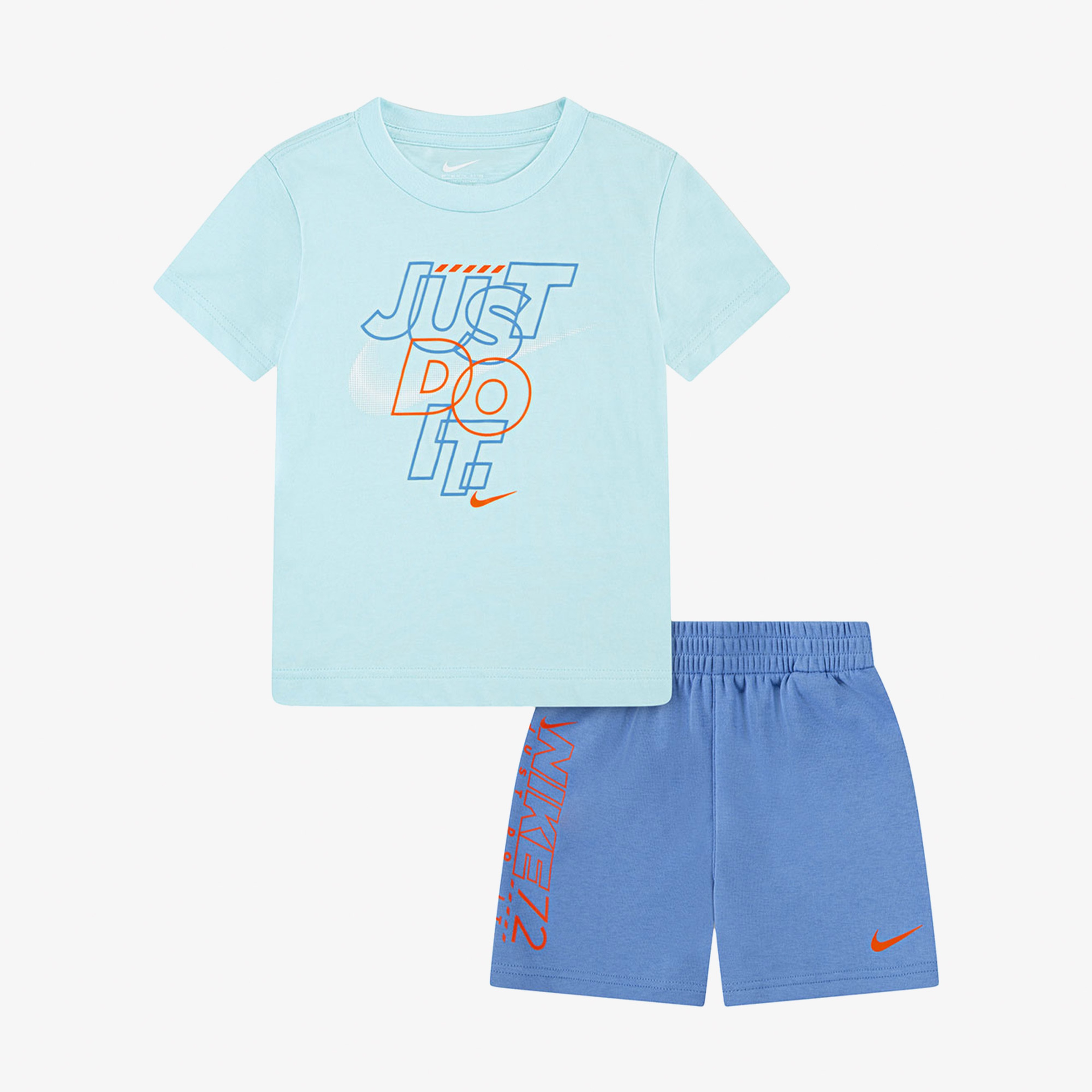 Nike Nkb Jdi Wrap Çocuk Mavi Şort Takım