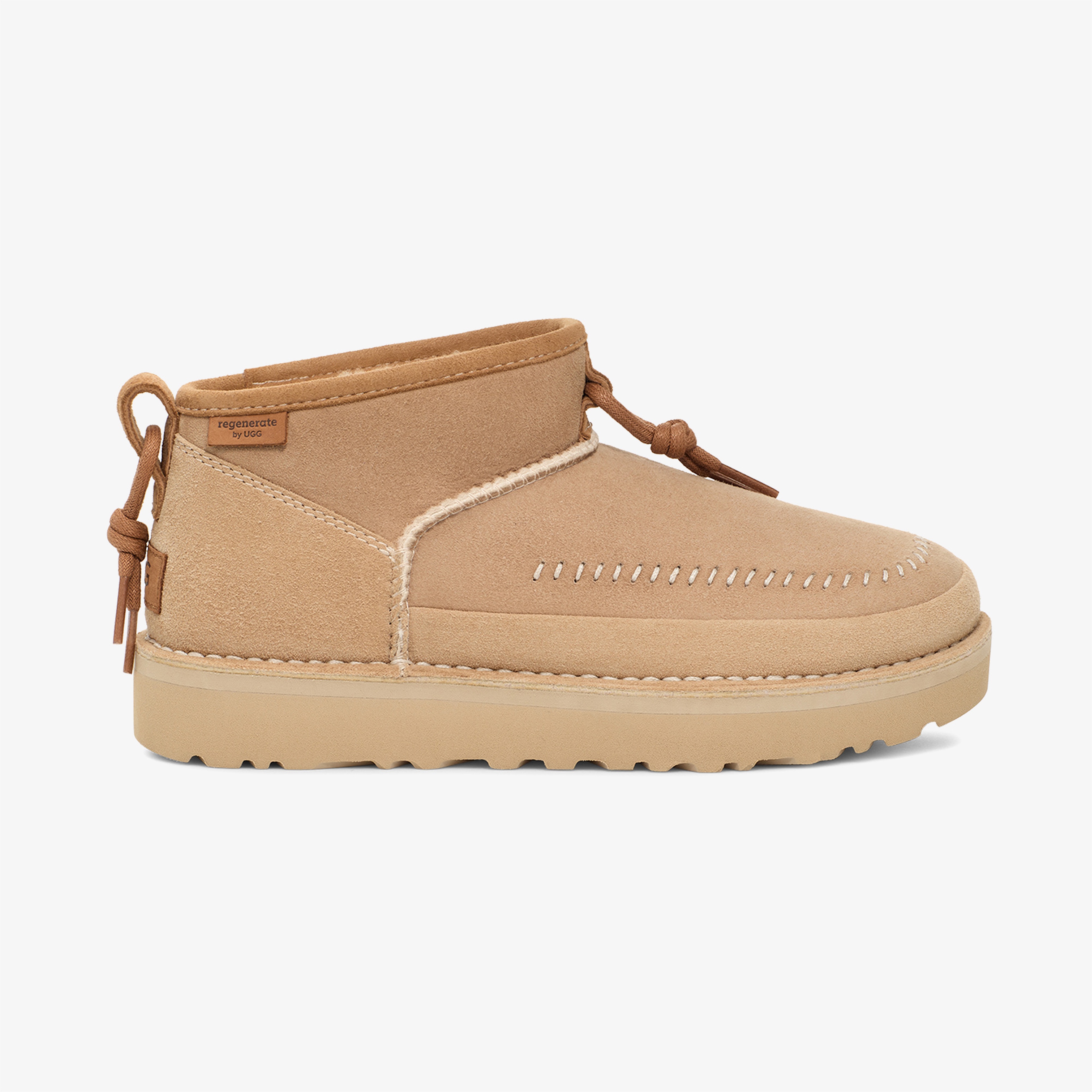 UGG未使用22 UGG Ultra Mini Crafted Regenerate Kadın Bej Bot371152953| Occasion