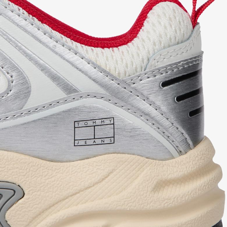 Tommy Hilfiger Archive 97 Metallic Kadın Gri Sneaker