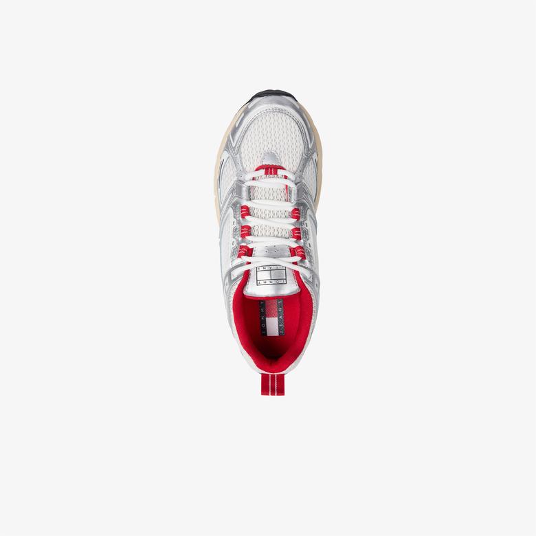 Tommy Hilfiger Archive 97 Metallic Kadın Gri Sneaker