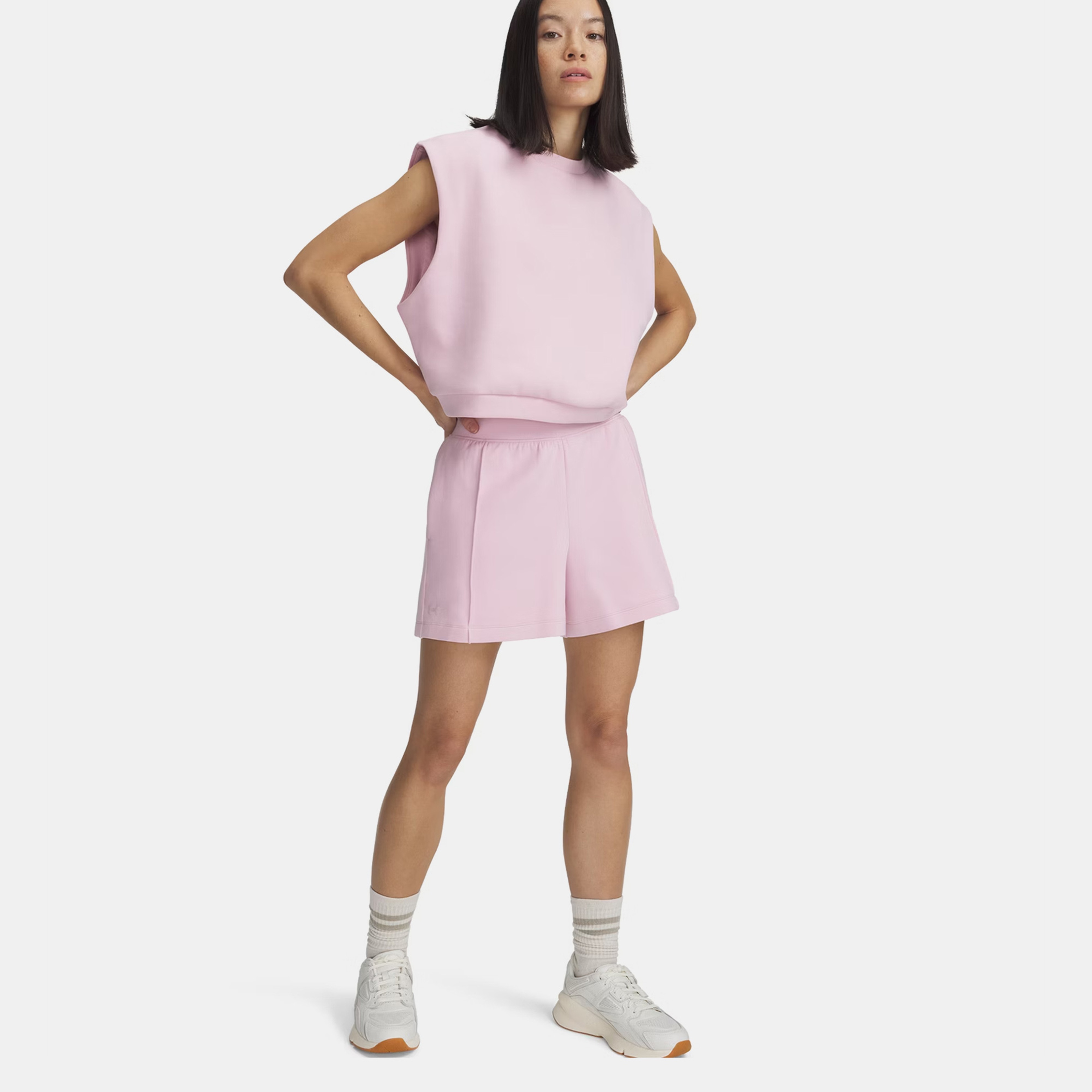 Under Armour Unstoppable Fleece Kadın Pembe Şort