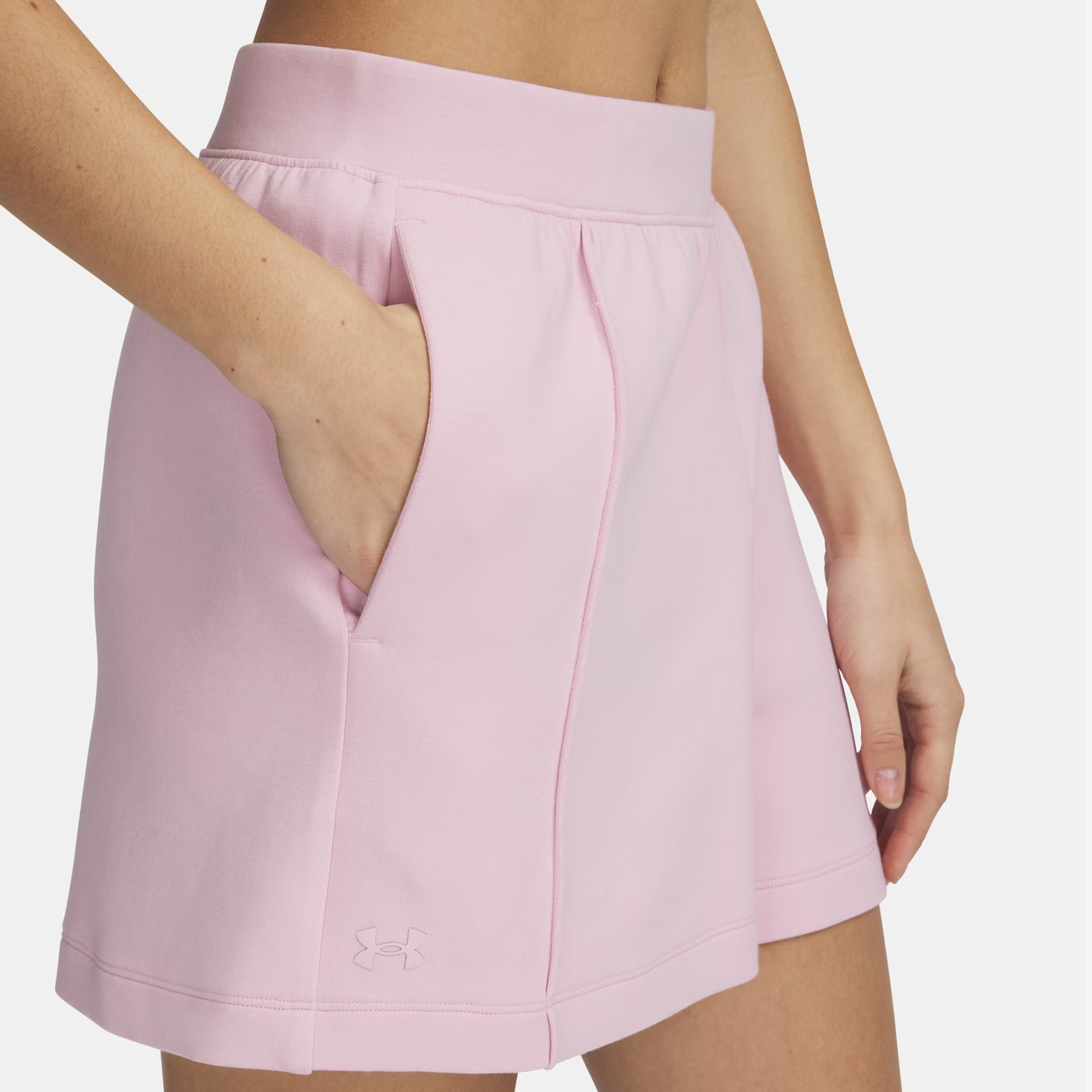 Under Armour Unstoppable Fleece Kadın Pembe Şort