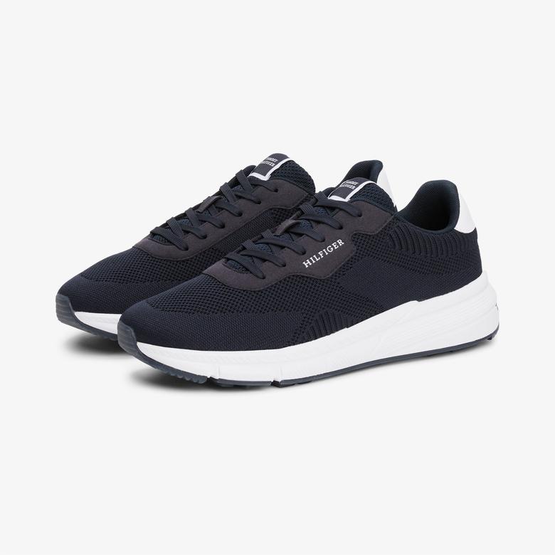 Tommy Hilfiger Lightweight Knit Rwb Erkek Lacivert Spor Ayakkabı
