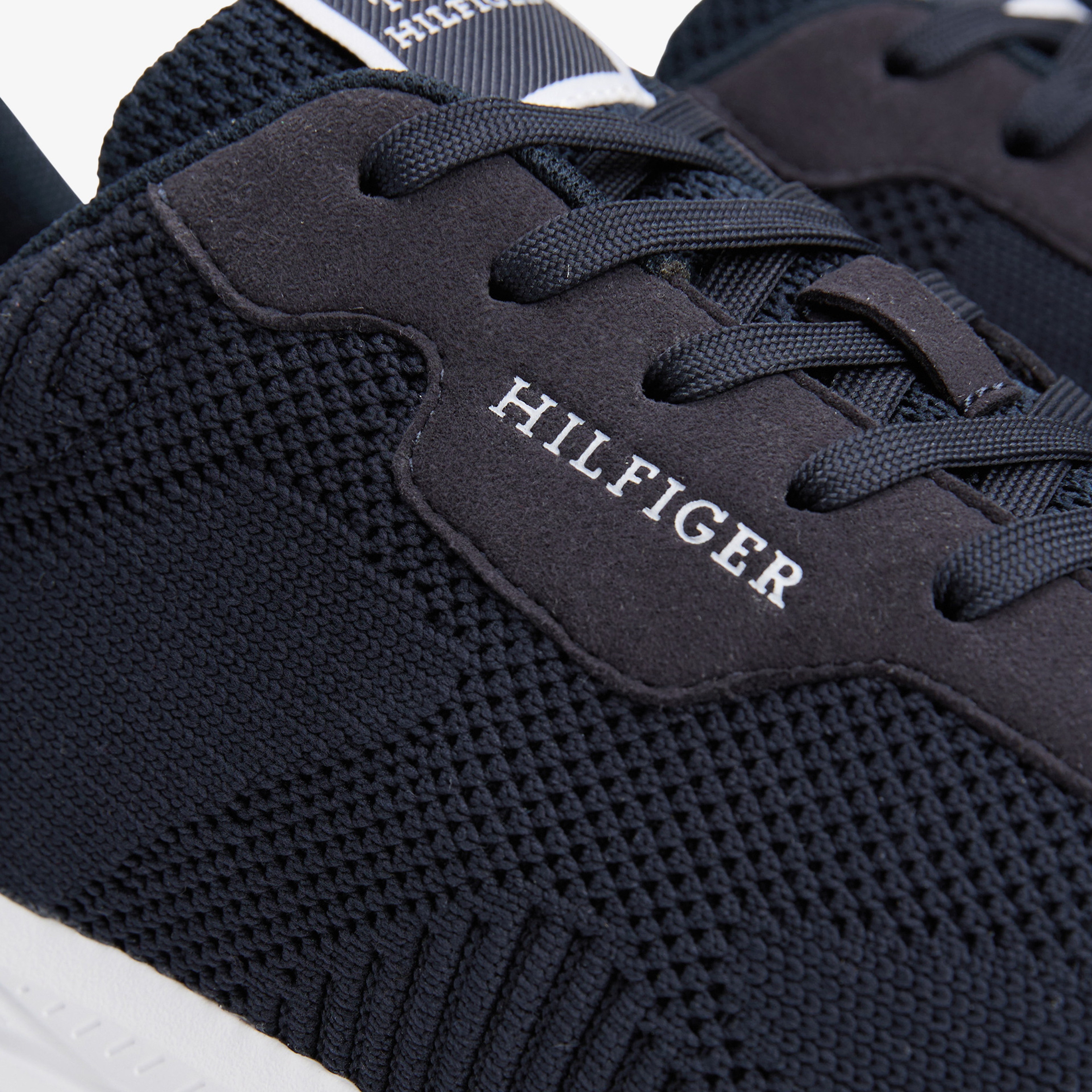 Tommy Hilfiger Lightweight Knit Rwb Erkek Lacivert Spor Ayakkabı