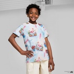 Jordan Flamingo Aop Çocuk Beyaz T-Shirt