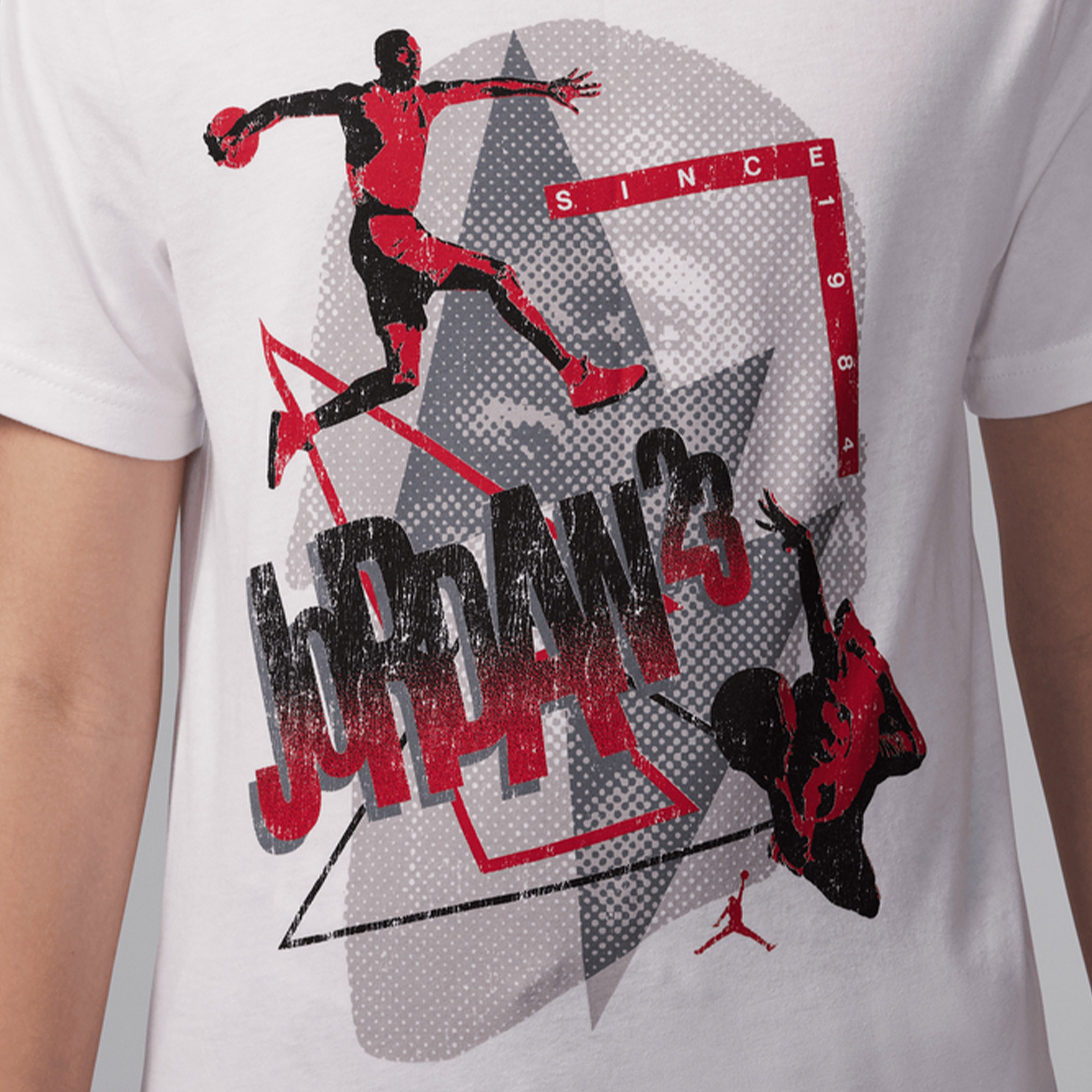 Jordan 3-Peat Çocuk Beyaz T-Shirt