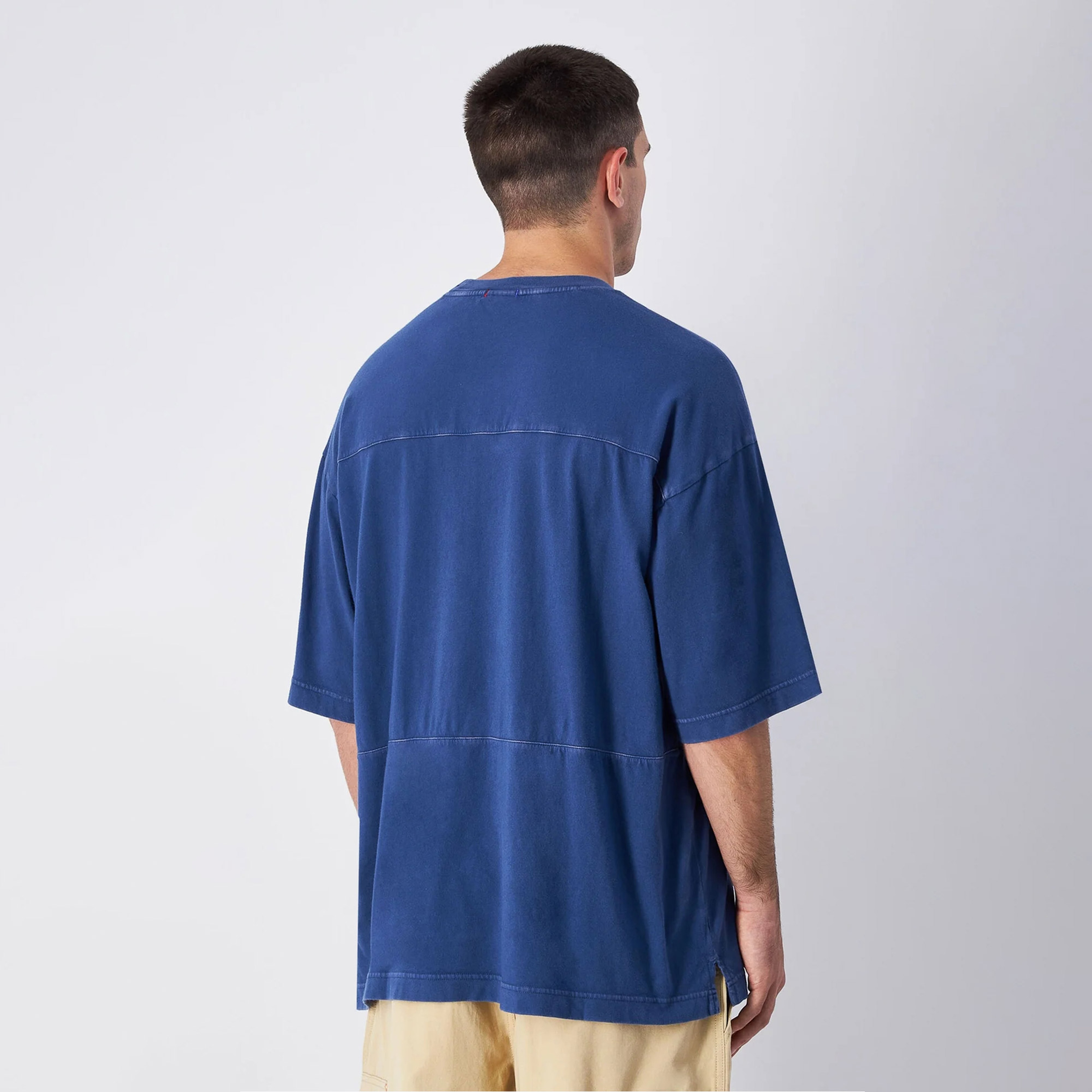 Champion Oversized Erkek Mavi T-Shirt
