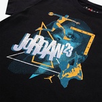 Jordan 3-Peat Çocuk Siyah T-Shirt