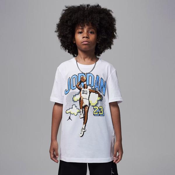 Jordan Customized Air Çocuk Beyaz T-Shirt