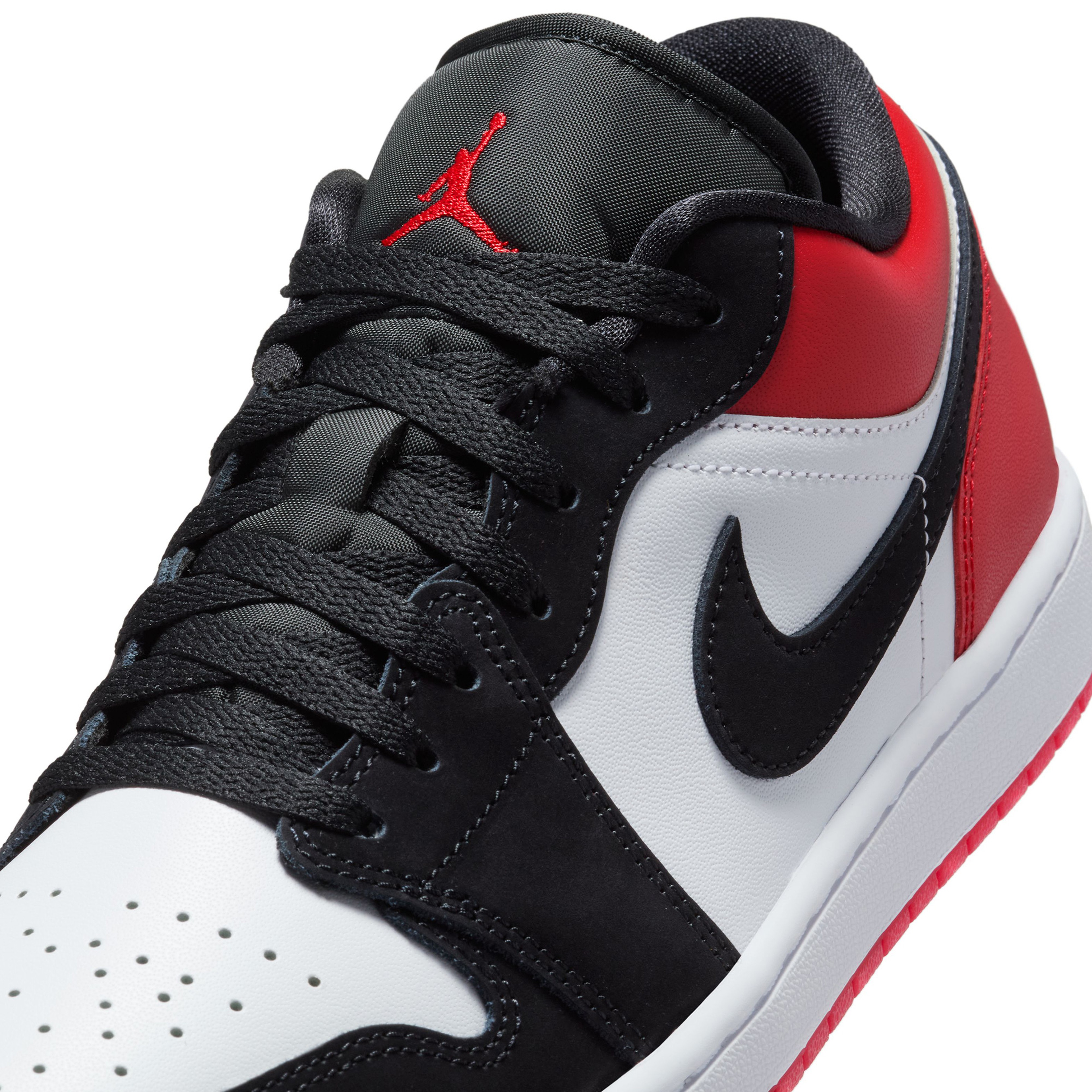 Nike Air Jordan 1 Low SE 'Black Toe' Erkek Beyaz Sneaker
