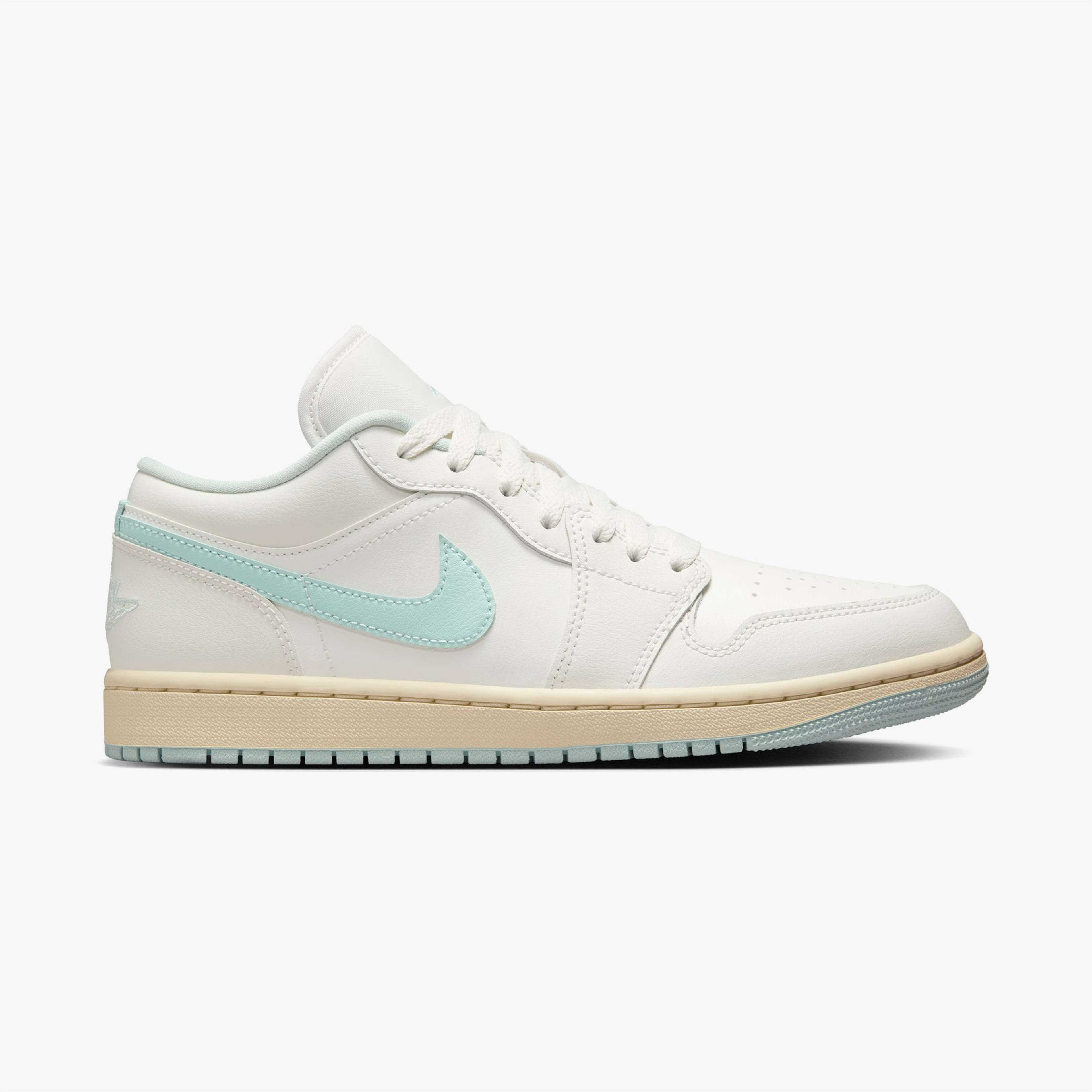 Nike Jordan 1 Low 'Sail Igloo' Kadın Krem Sneaker