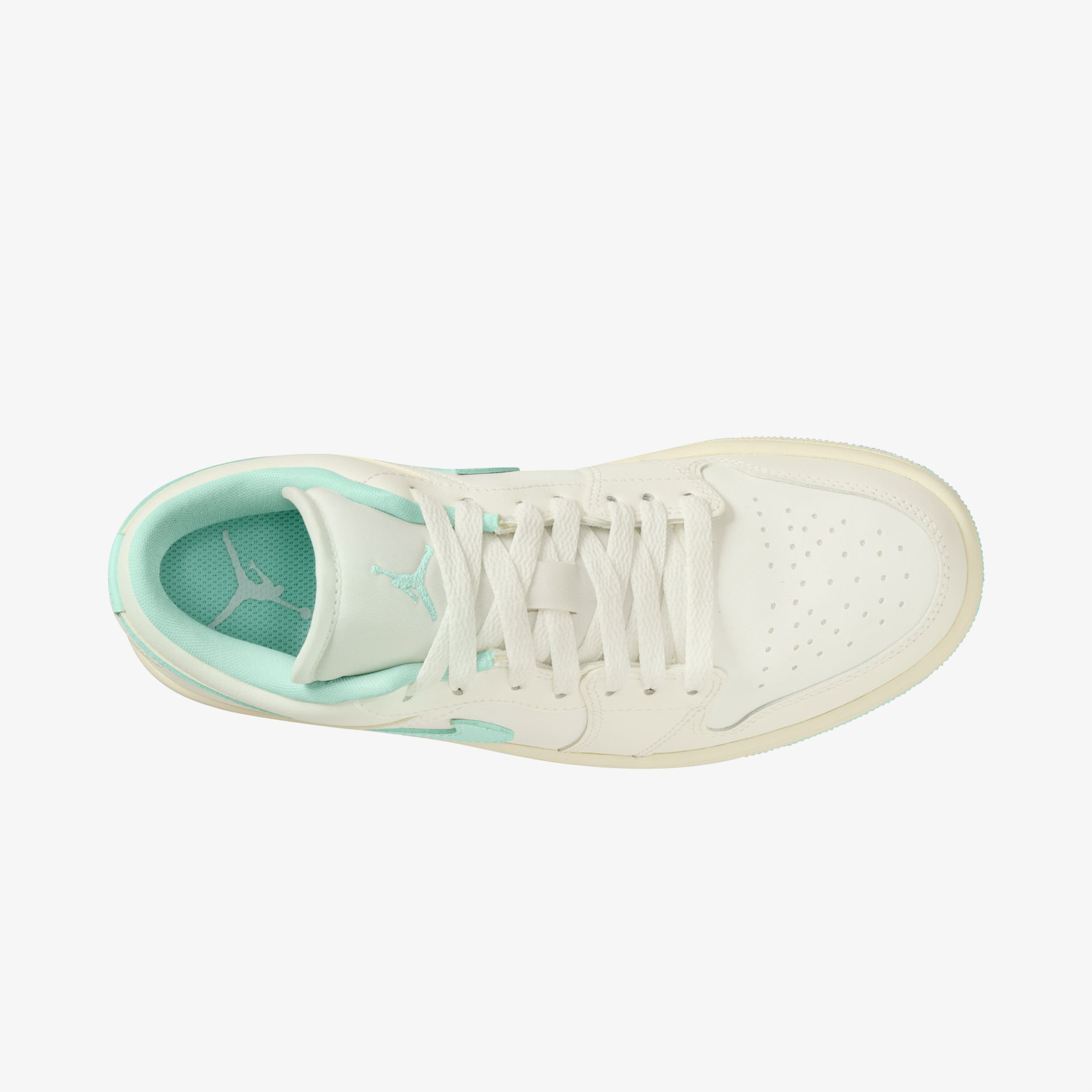Nike Jordan 1 Low 'Sail Igloo' Kadın Krem Sneaker