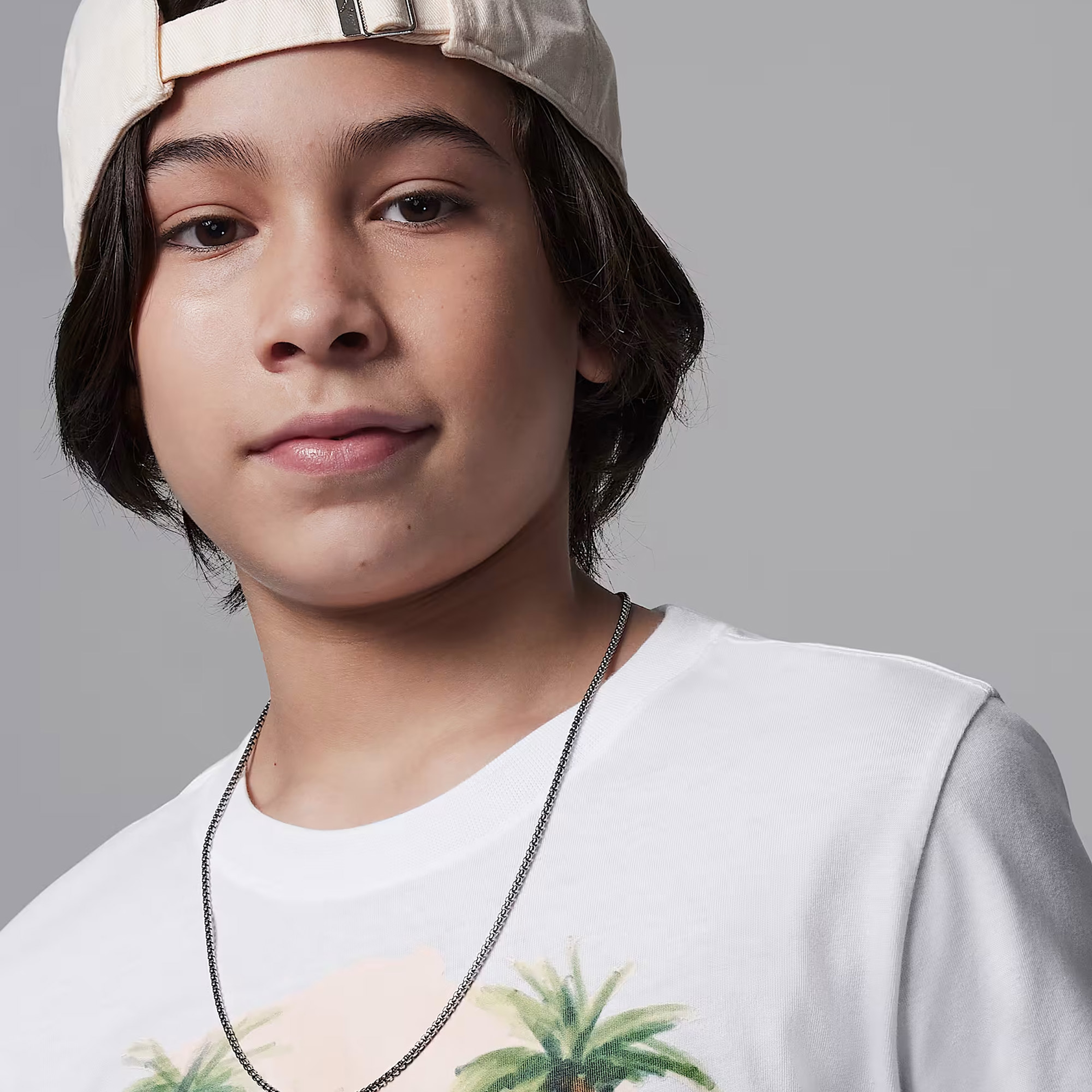 Jordan Poolside Jumpman Çocuk Beyaz T-Shirt