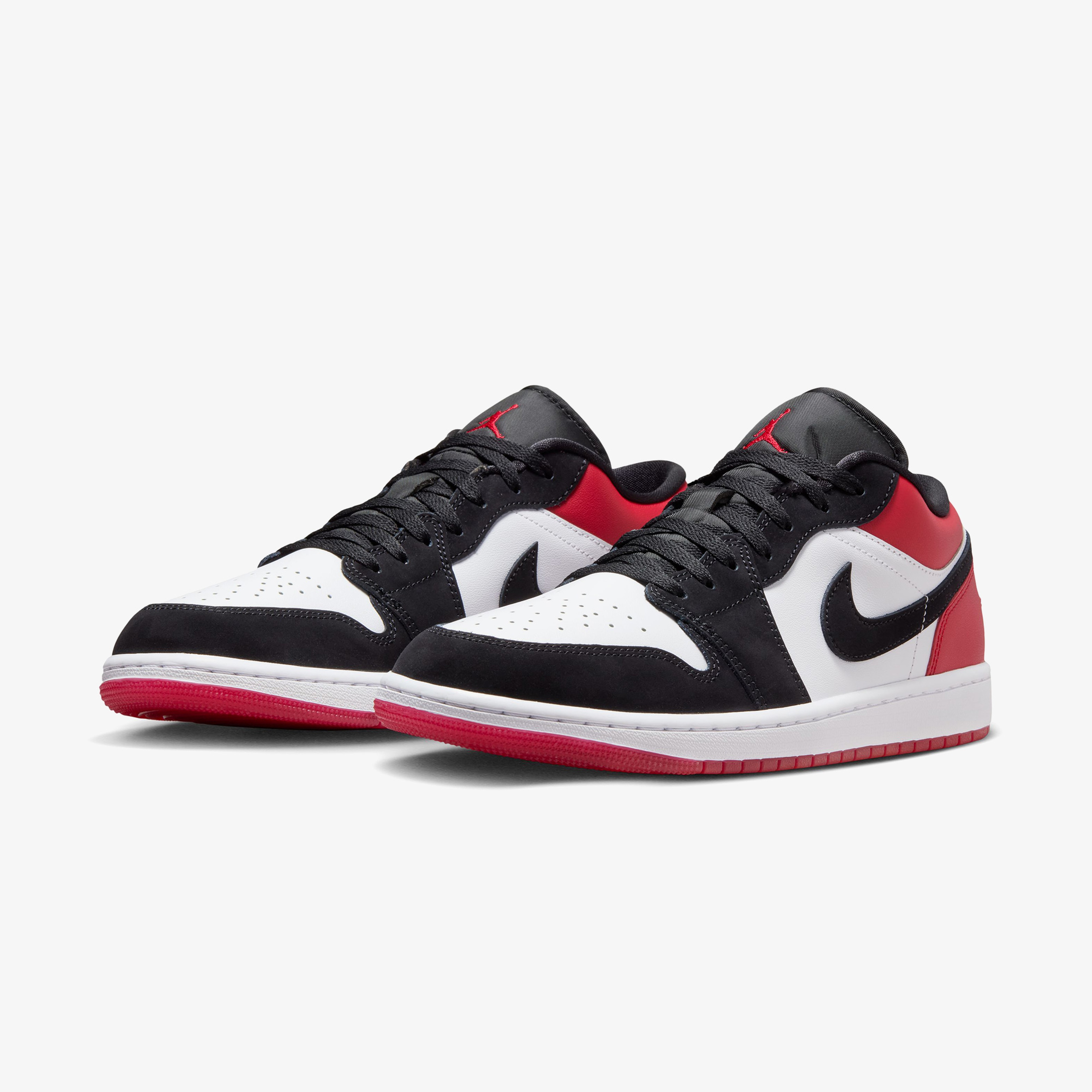Nike Air Jordan 1 Low SE 'Black Toe' Erkek Beyaz Sneaker