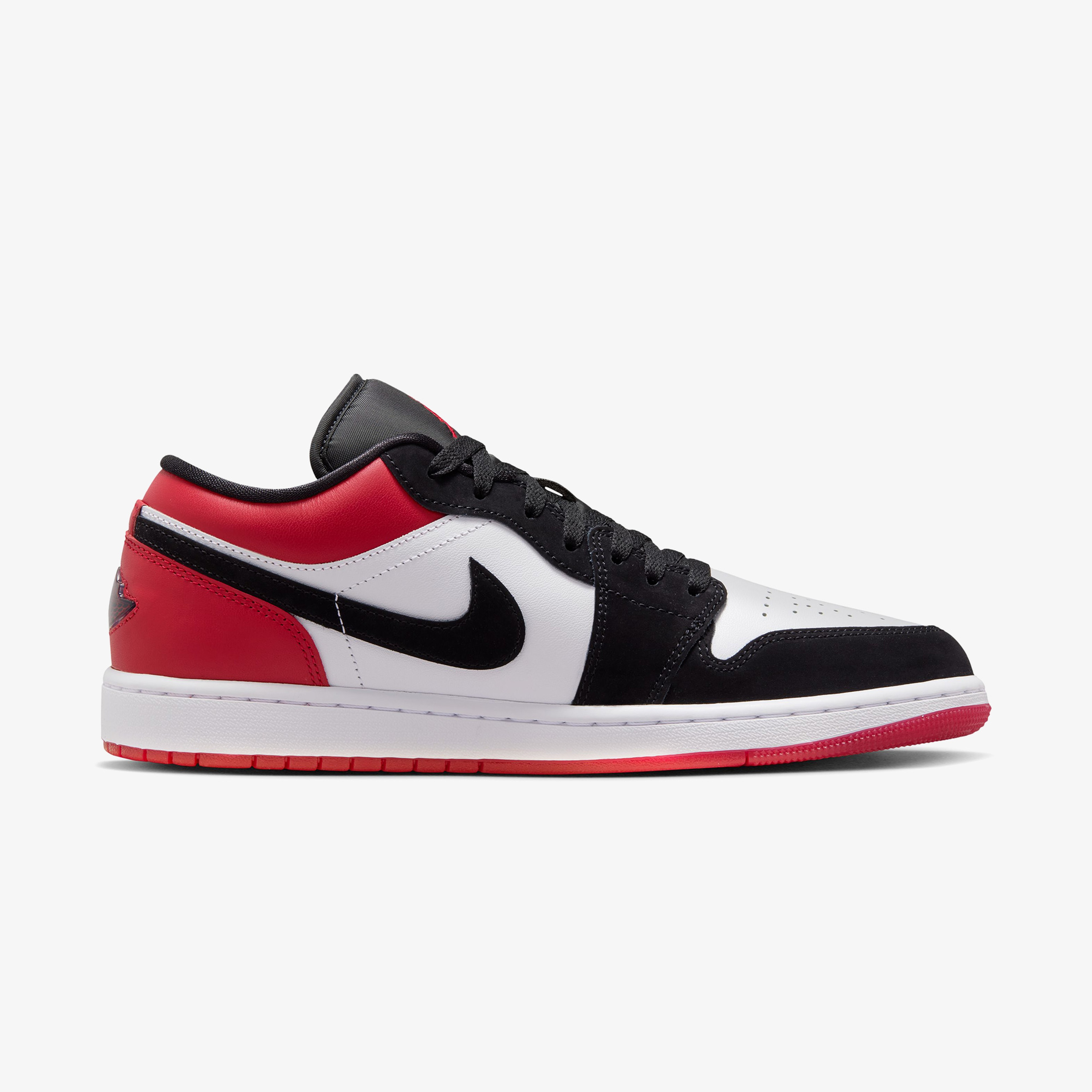 Nike Air Jordan 1 Low SE 'Black Toe' Erkek Beyaz Sneaker