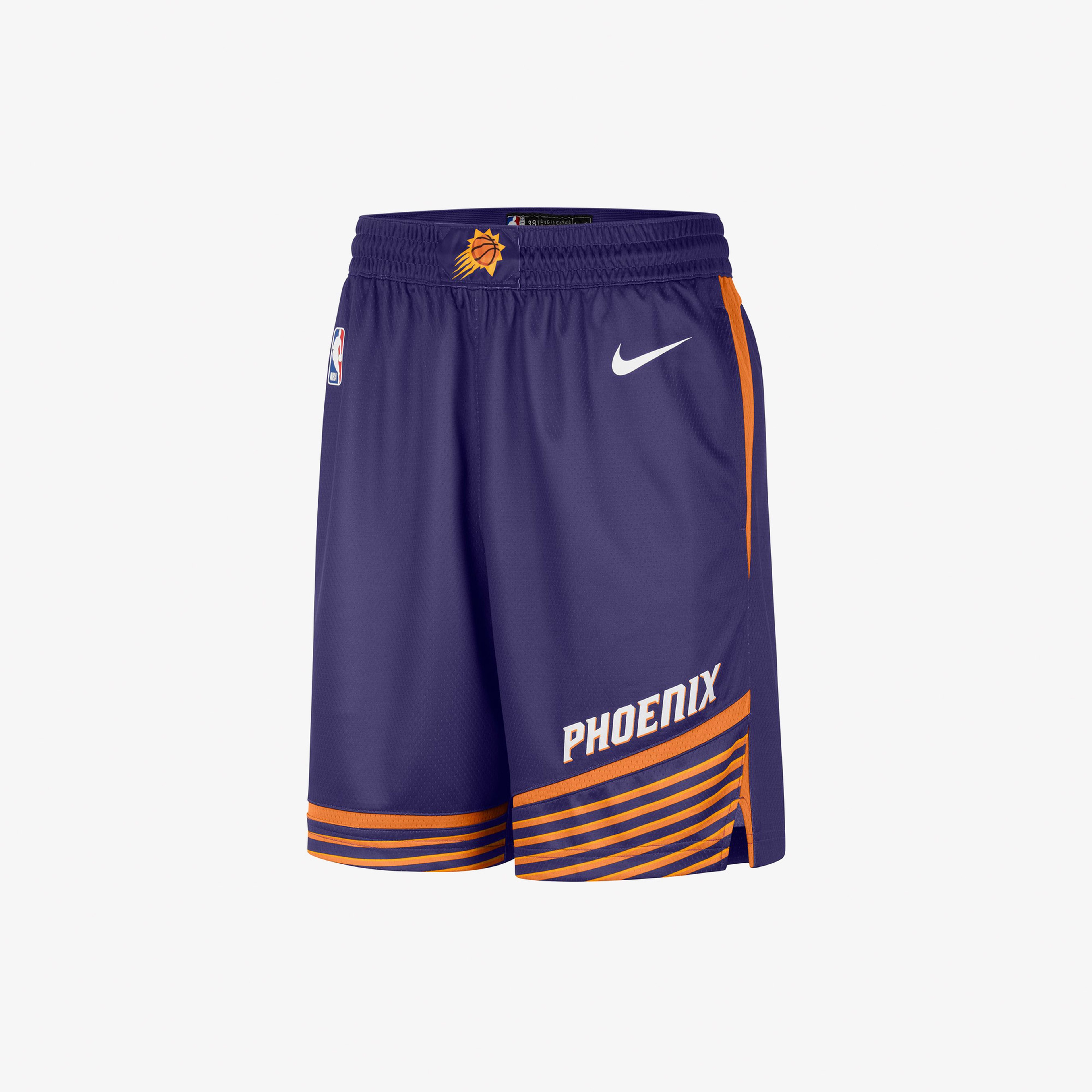 Nike Dri-FIT NBA Phoenix Suns Icon Edition Erkek Mor Şort