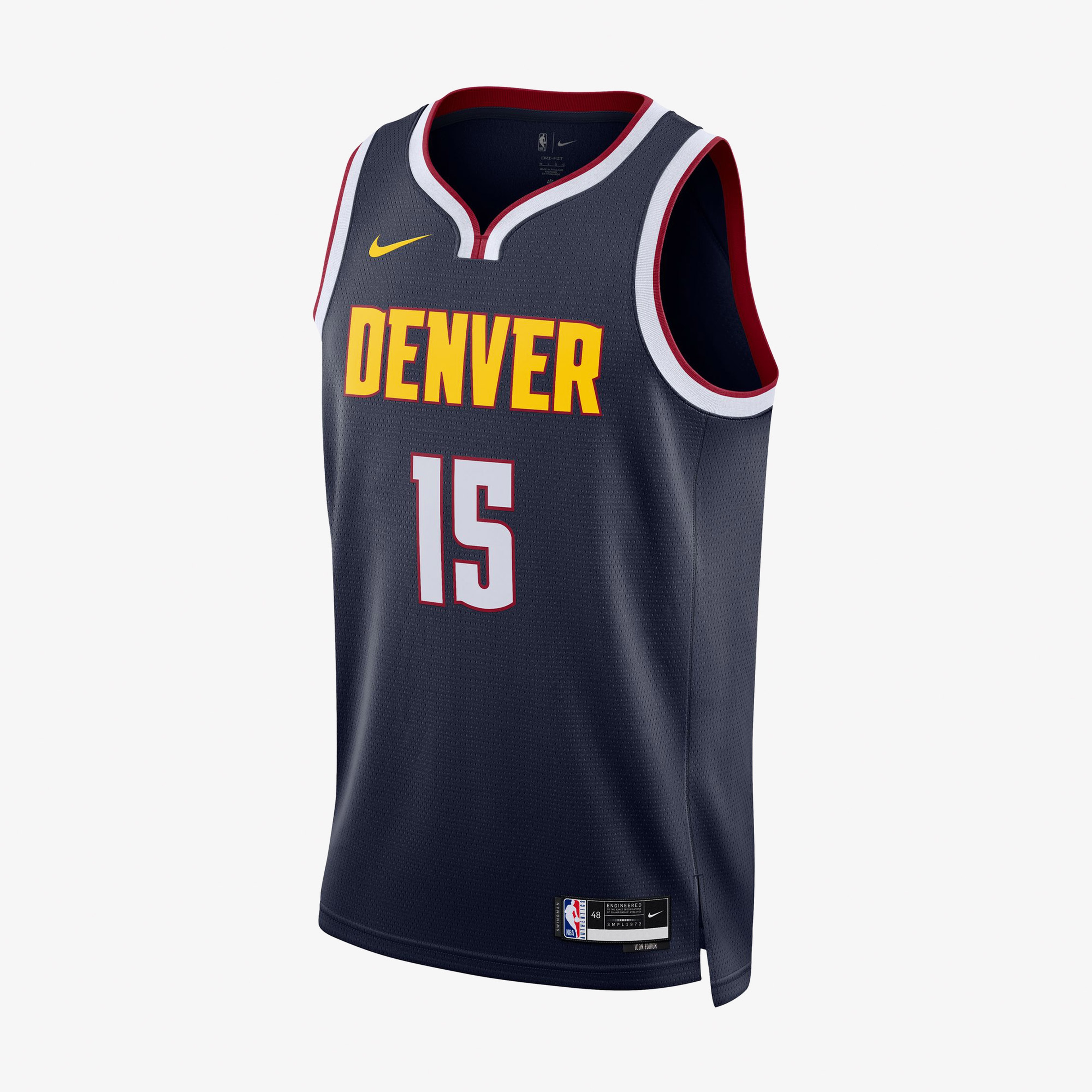 Nike Denver Nuggets Icon Edition 2022/23 Dri-FIT Erkek Mavi Forma