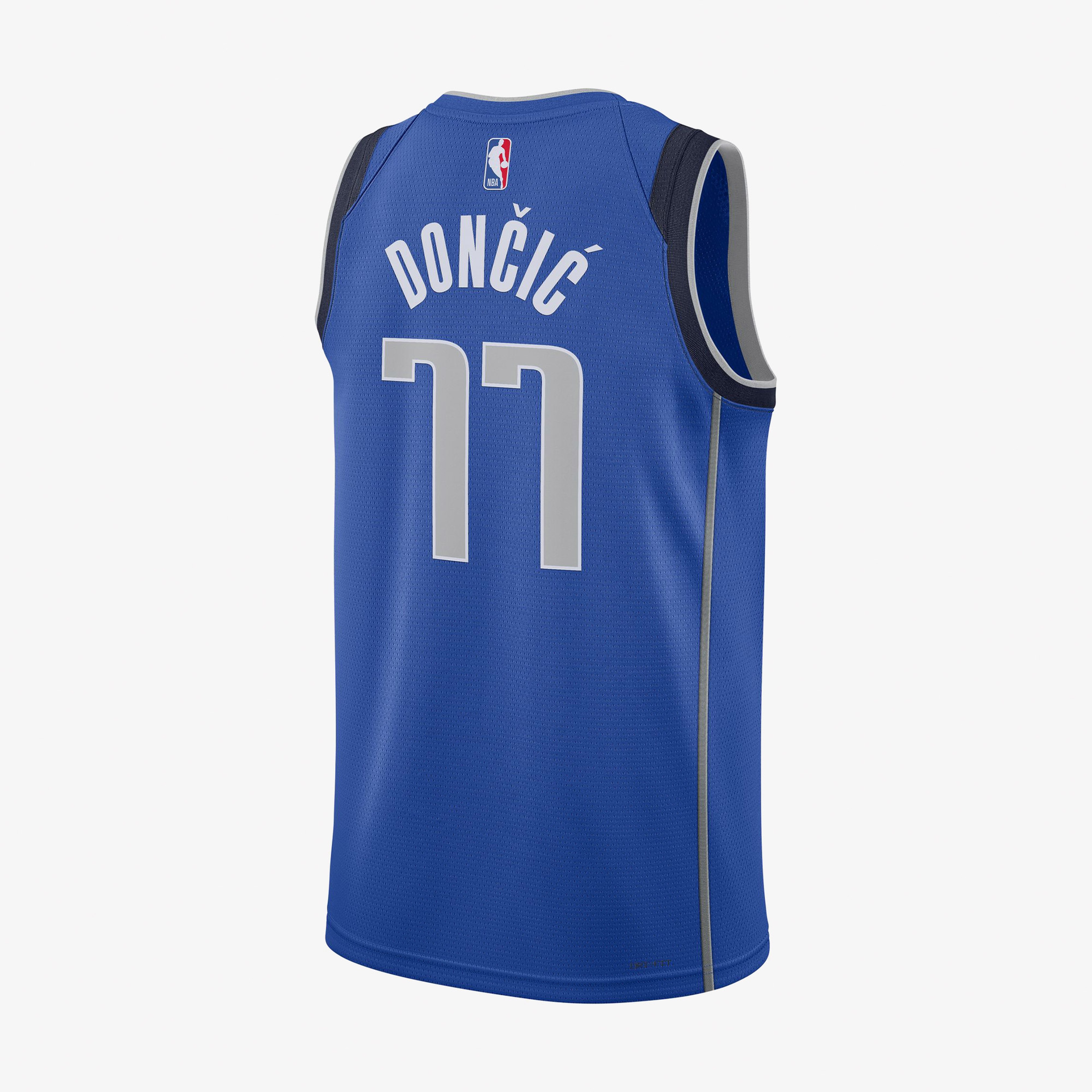 Nike Dallas Mavericks Icon Edition 2022/23 Dri-FIT Erkek Mavi Forma