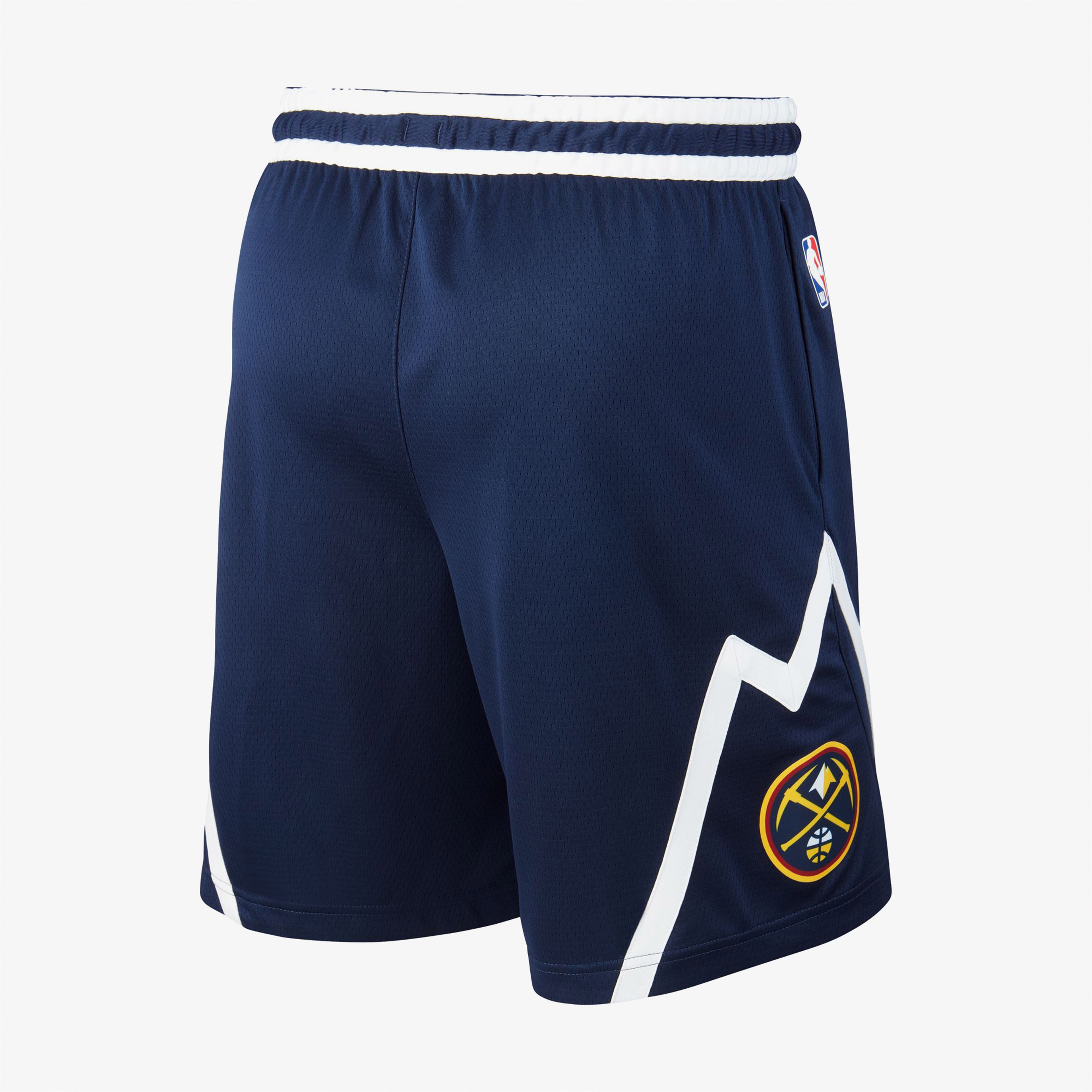 Nike Denver Nuggets Icon Edition NBA Erkek Mavi Şort