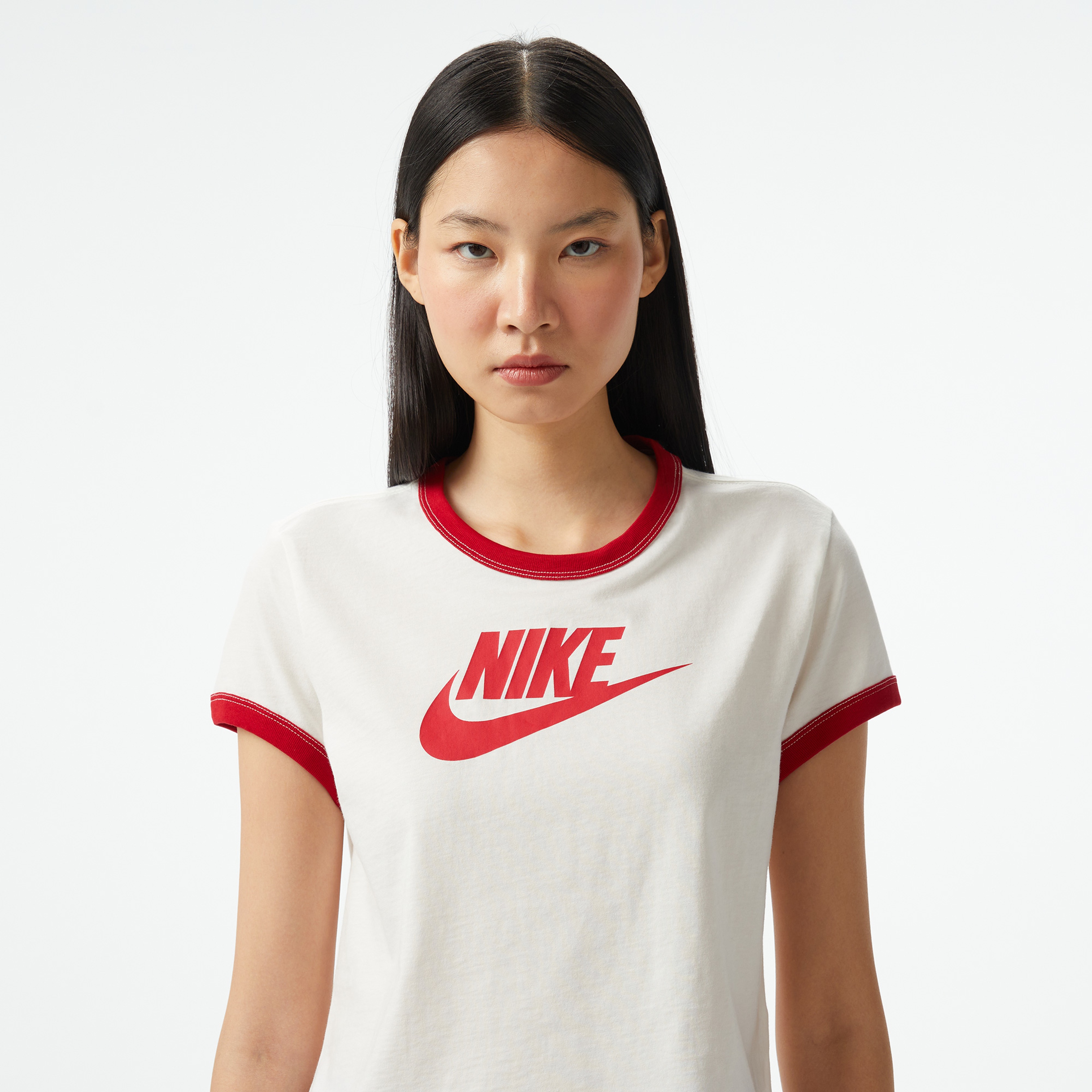 Nike Ringer Kadın Beyaz T-Shirt
