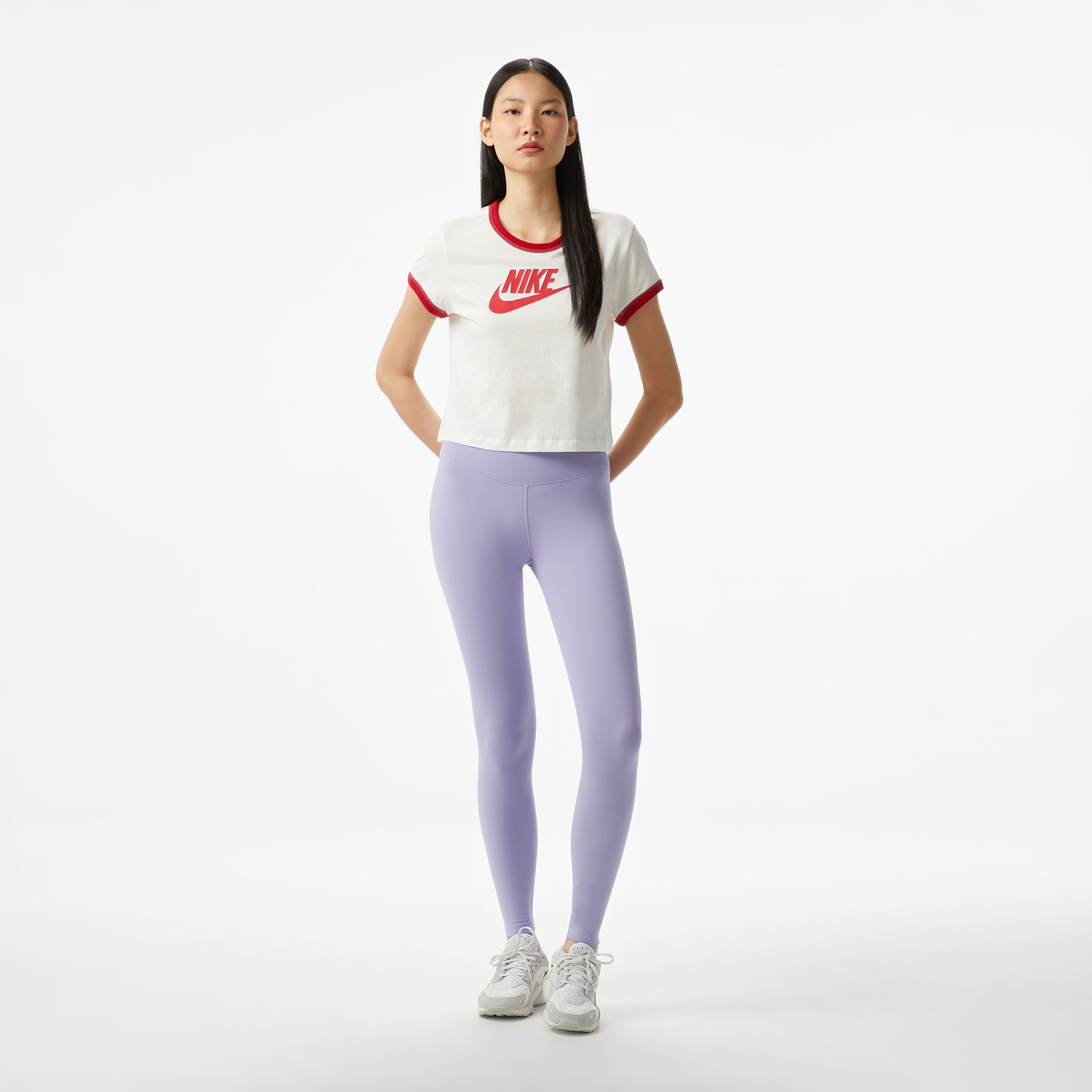 Nike Ringer Kadın Beyaz T-Shirt