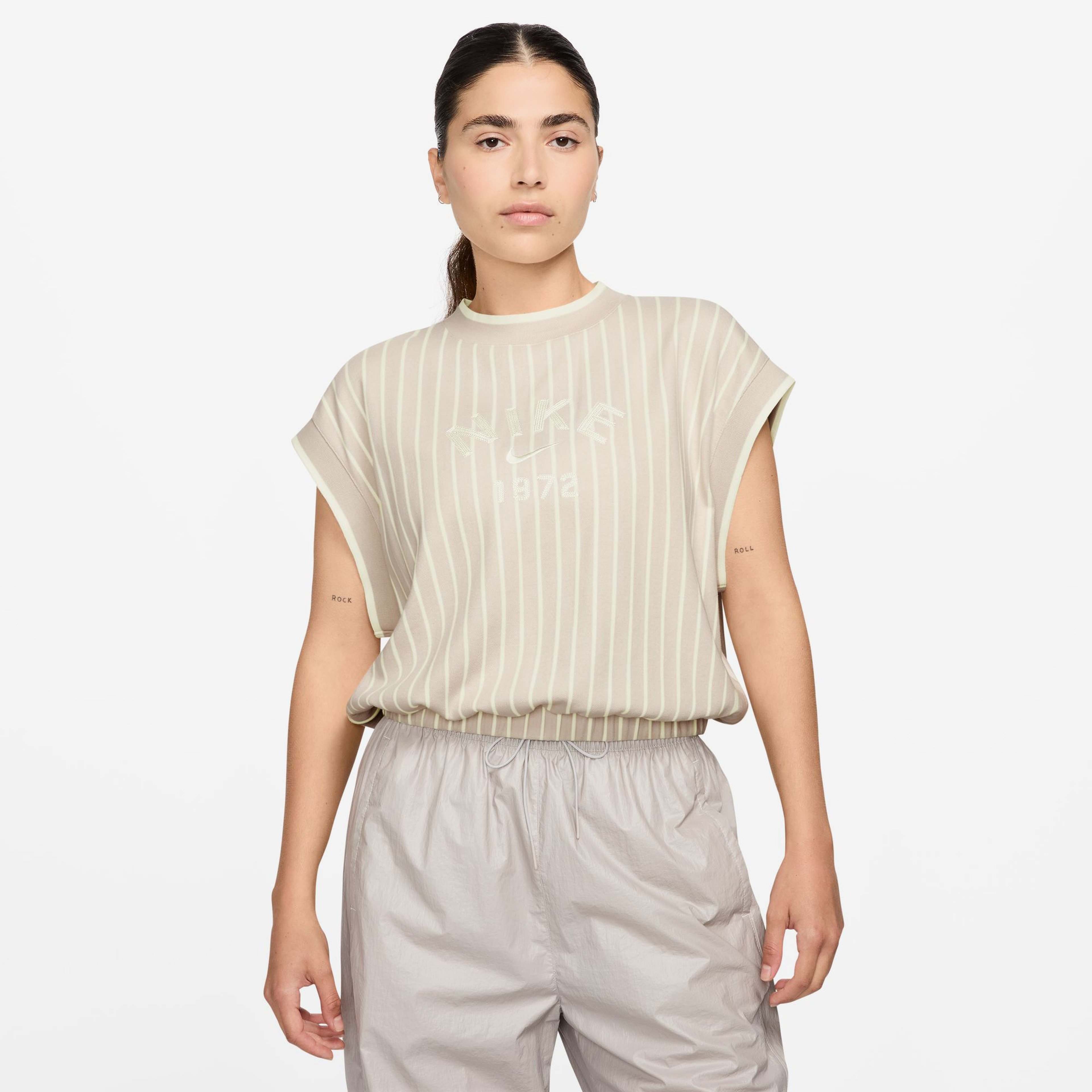 Nike Knit Kadın Beyaz Atlet