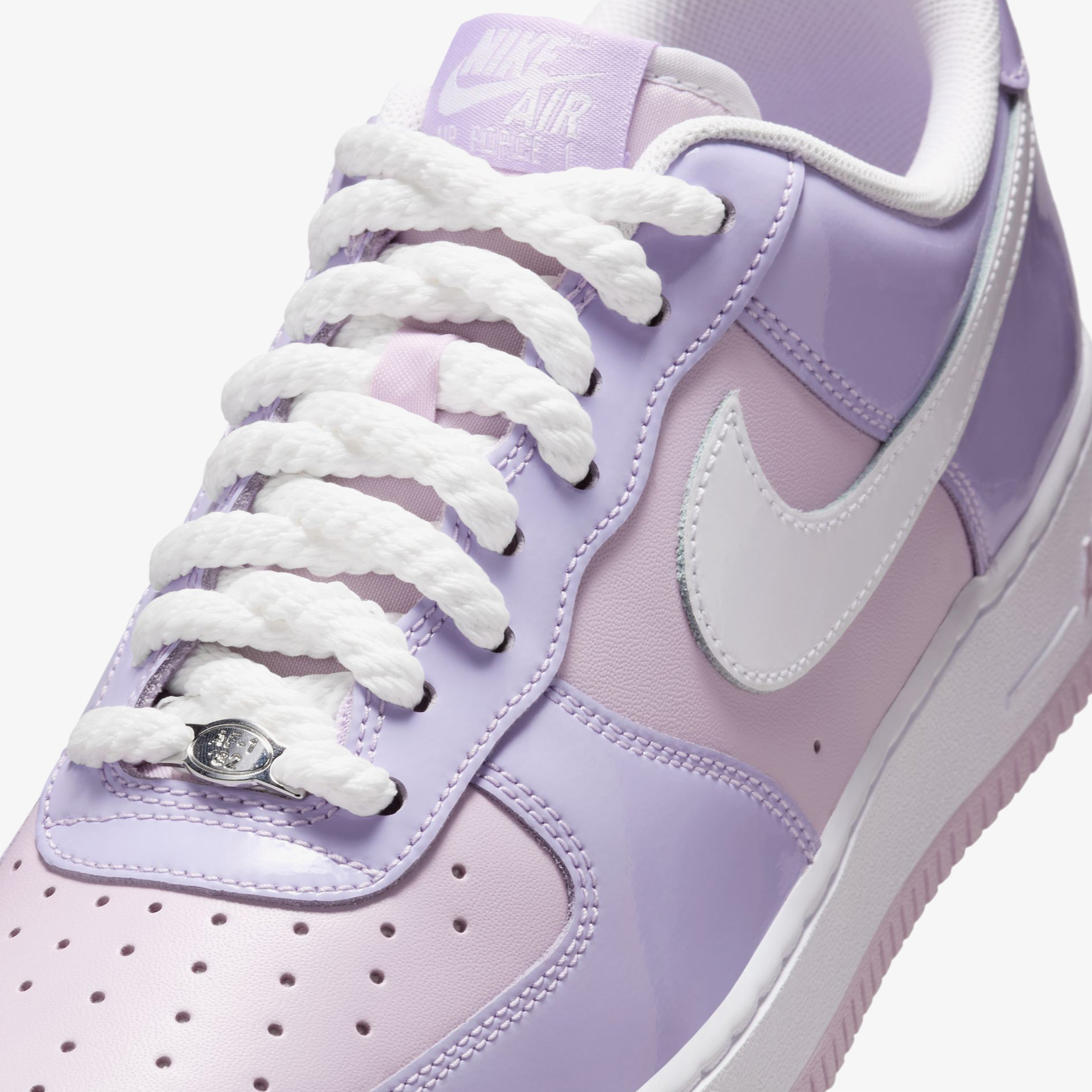 Nike Air Force Erkek Mor Sneaker