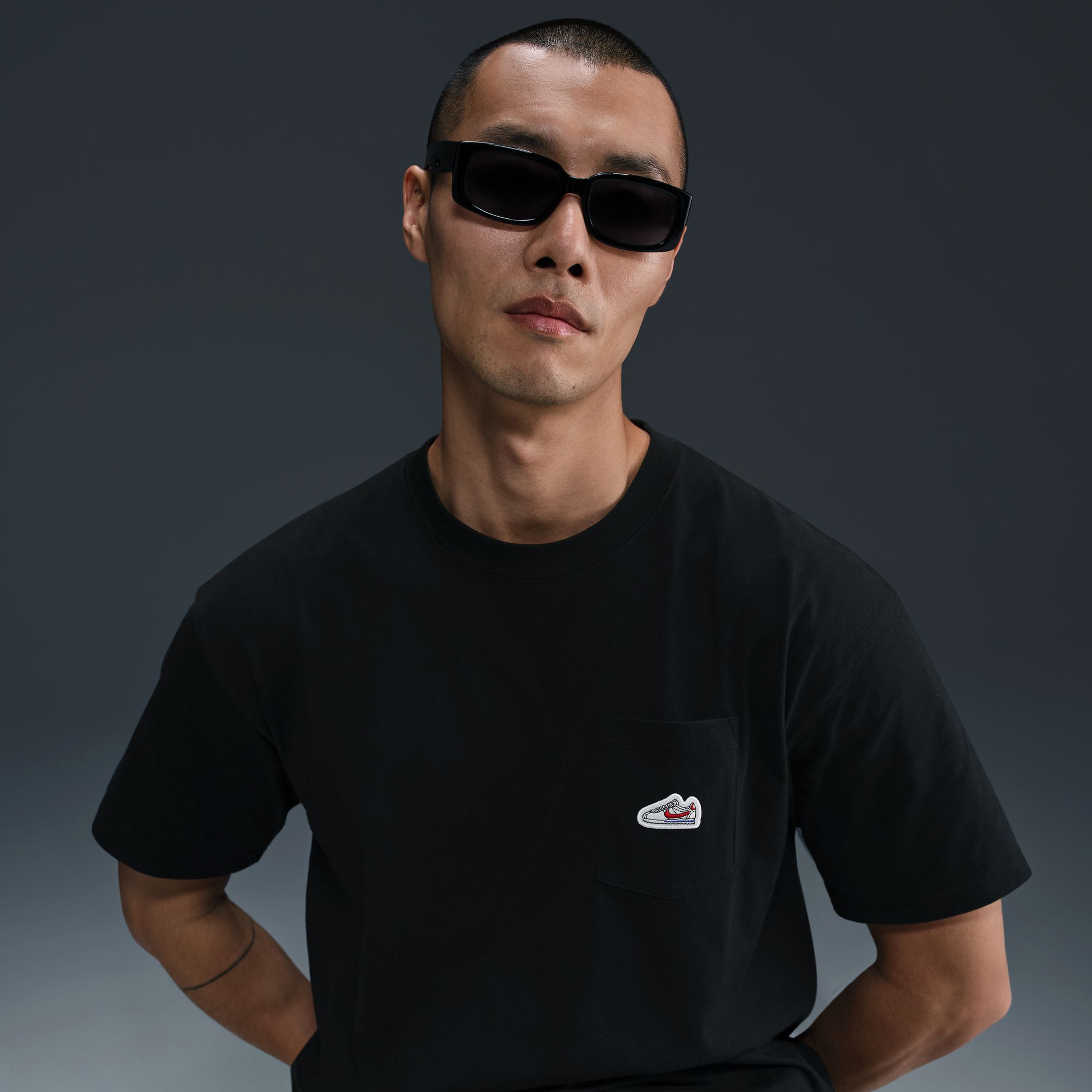 Nike M90 Erkek Siyah T-Shirt