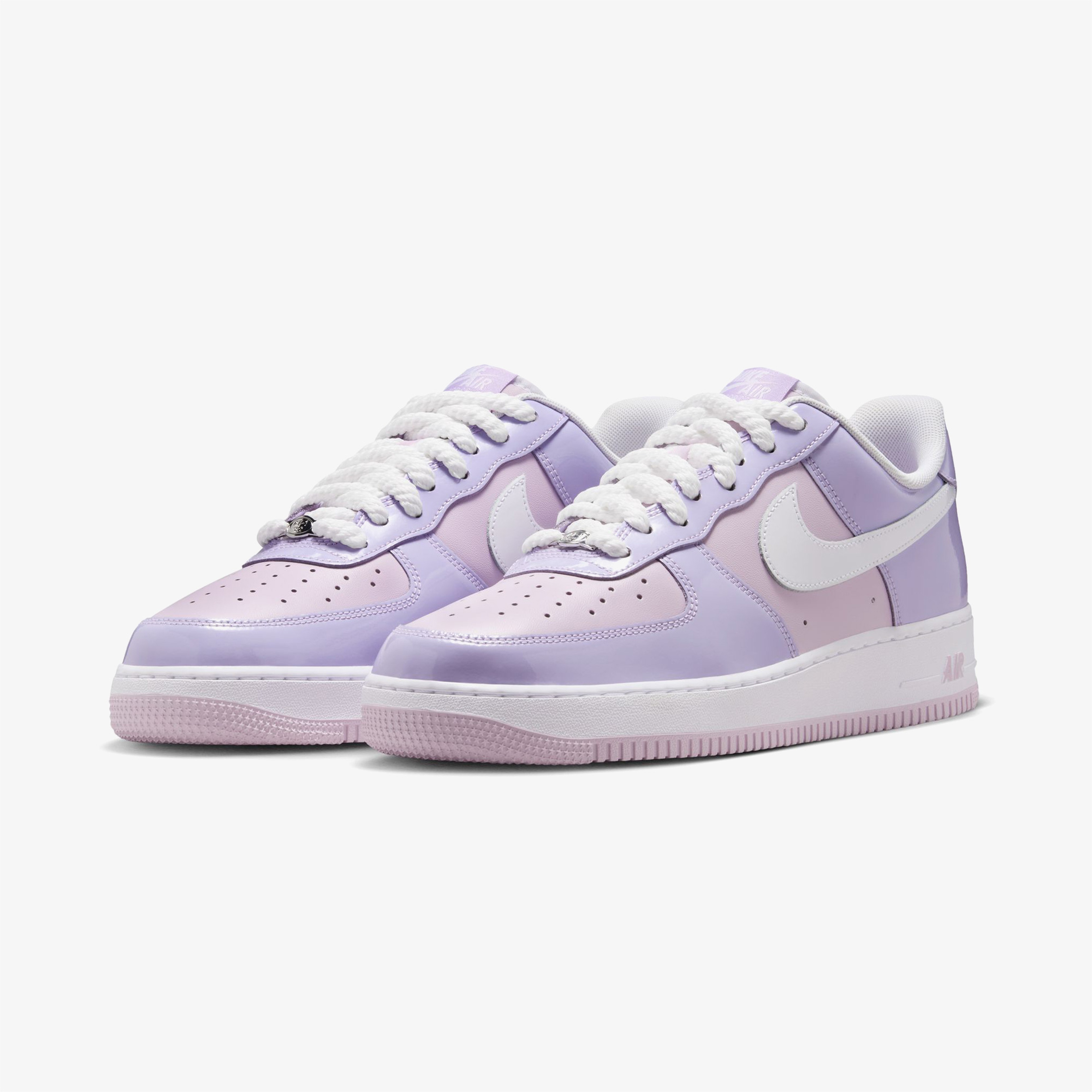 Nike Air Force Erkek Mor Sneaker