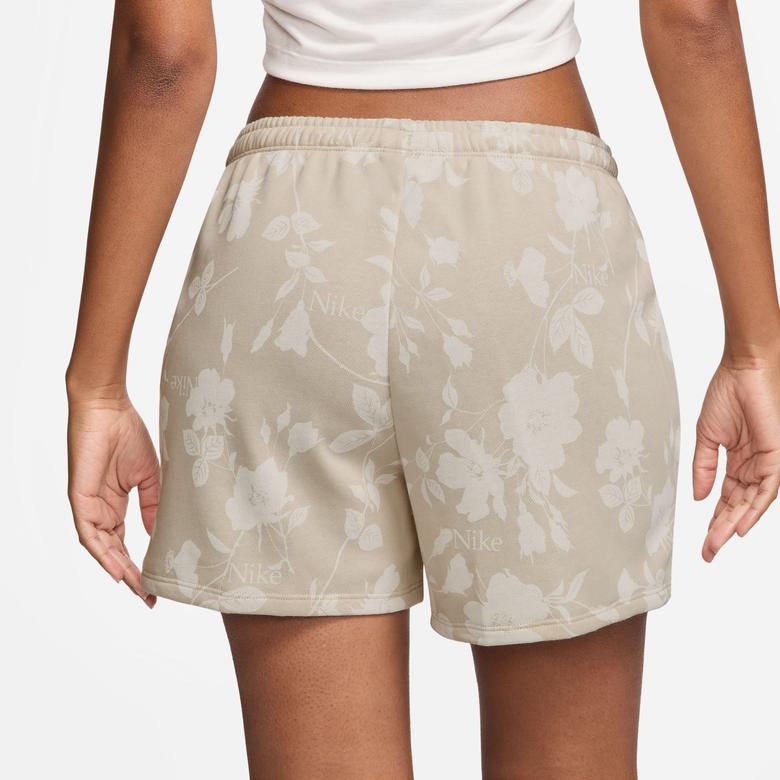 Nike Sportswear Chill Terry Kadın Beyaz Şort