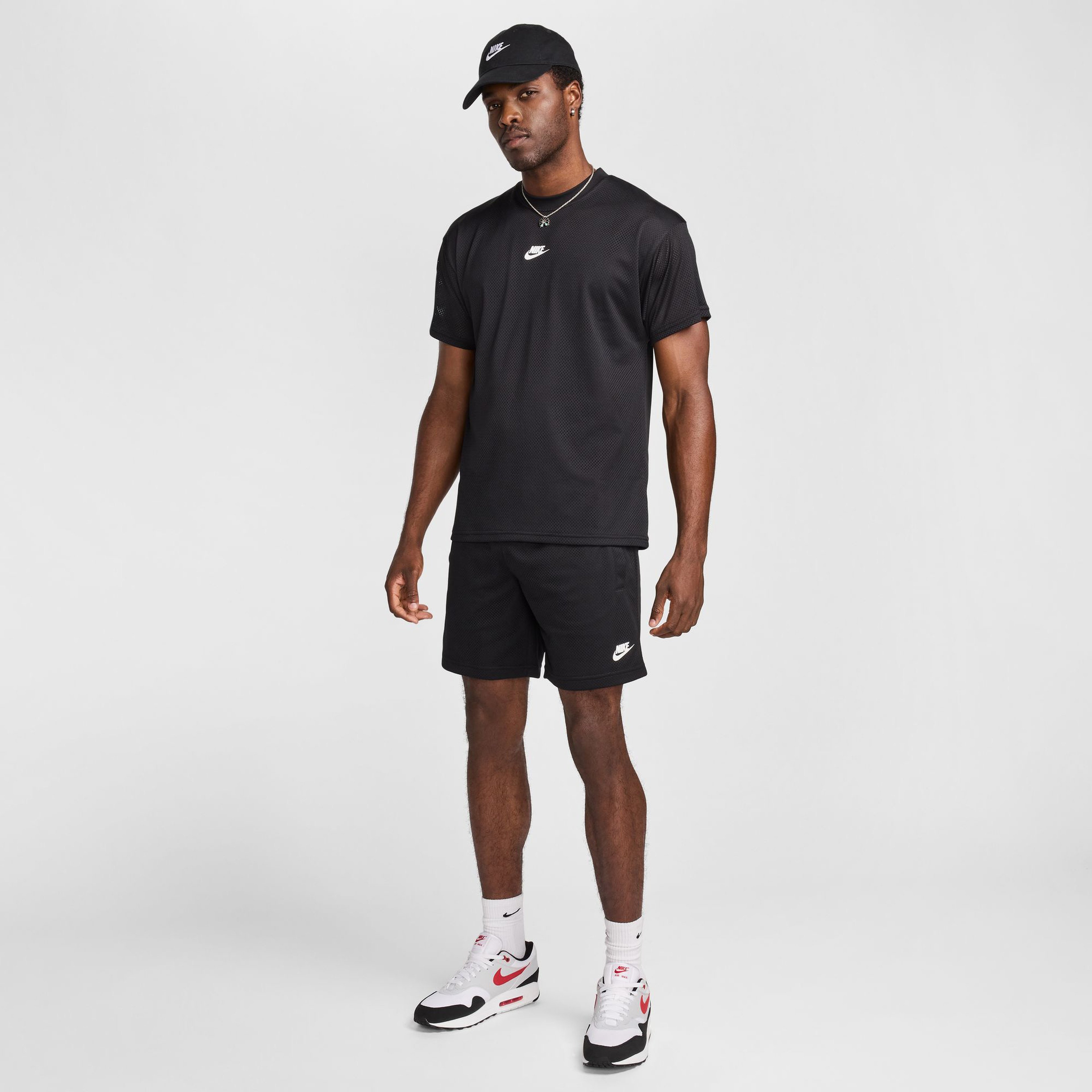 Nike Sportswear Dri-FIT Erkek Siyah Şort