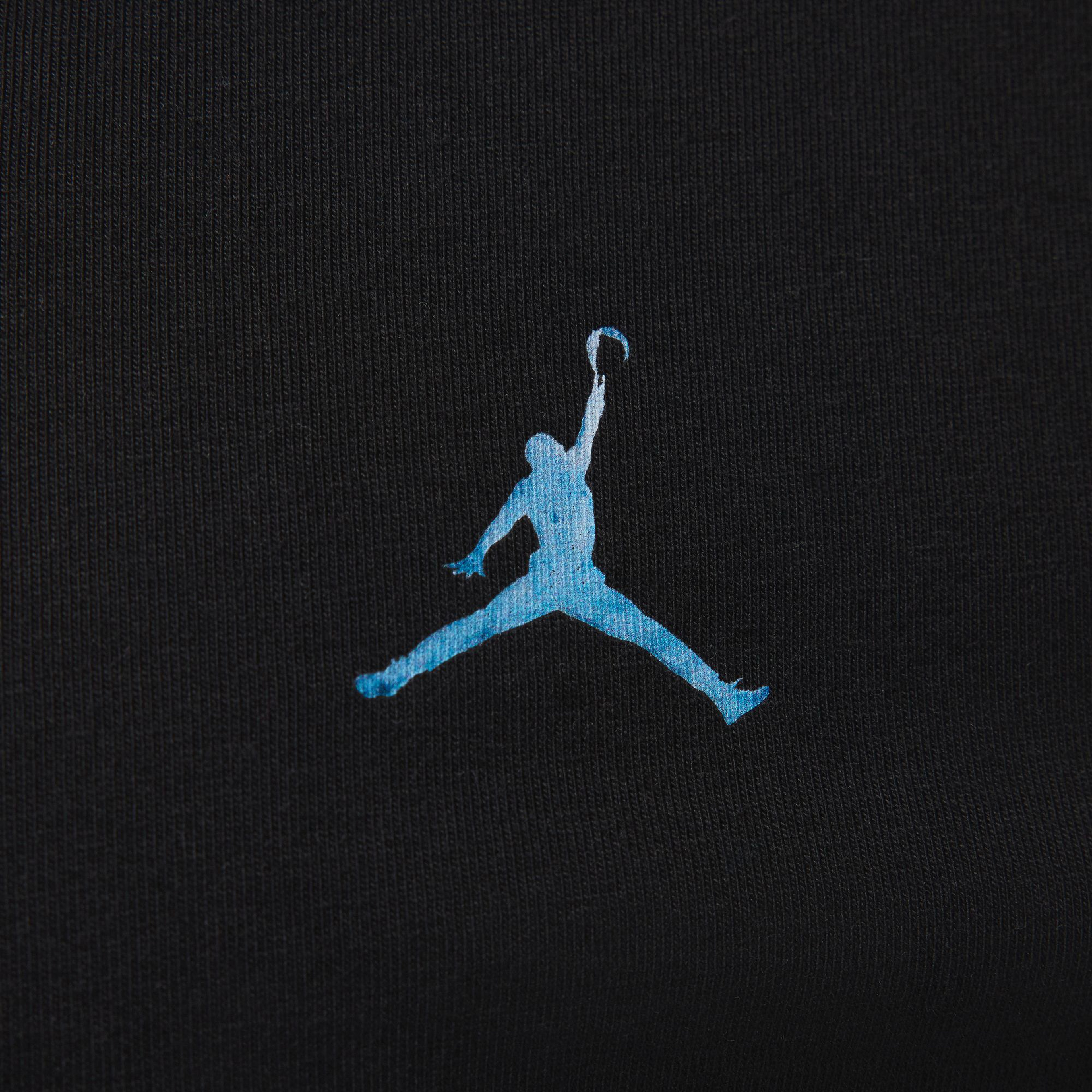 Jordan Grafikli Kadın Siyah T-Shirt