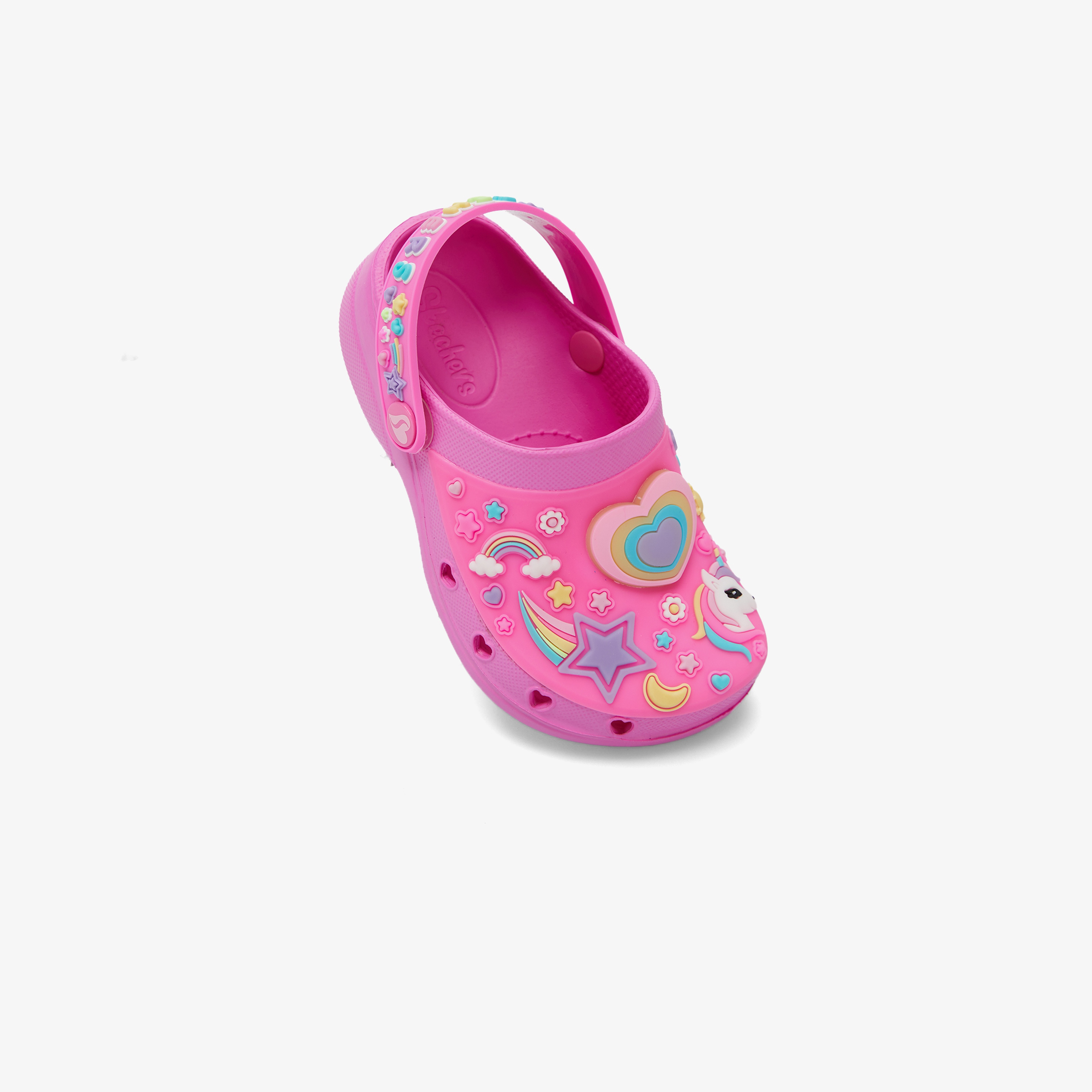 Skechers Heat Charmer Bebek Pembe Işıklı Sandalet