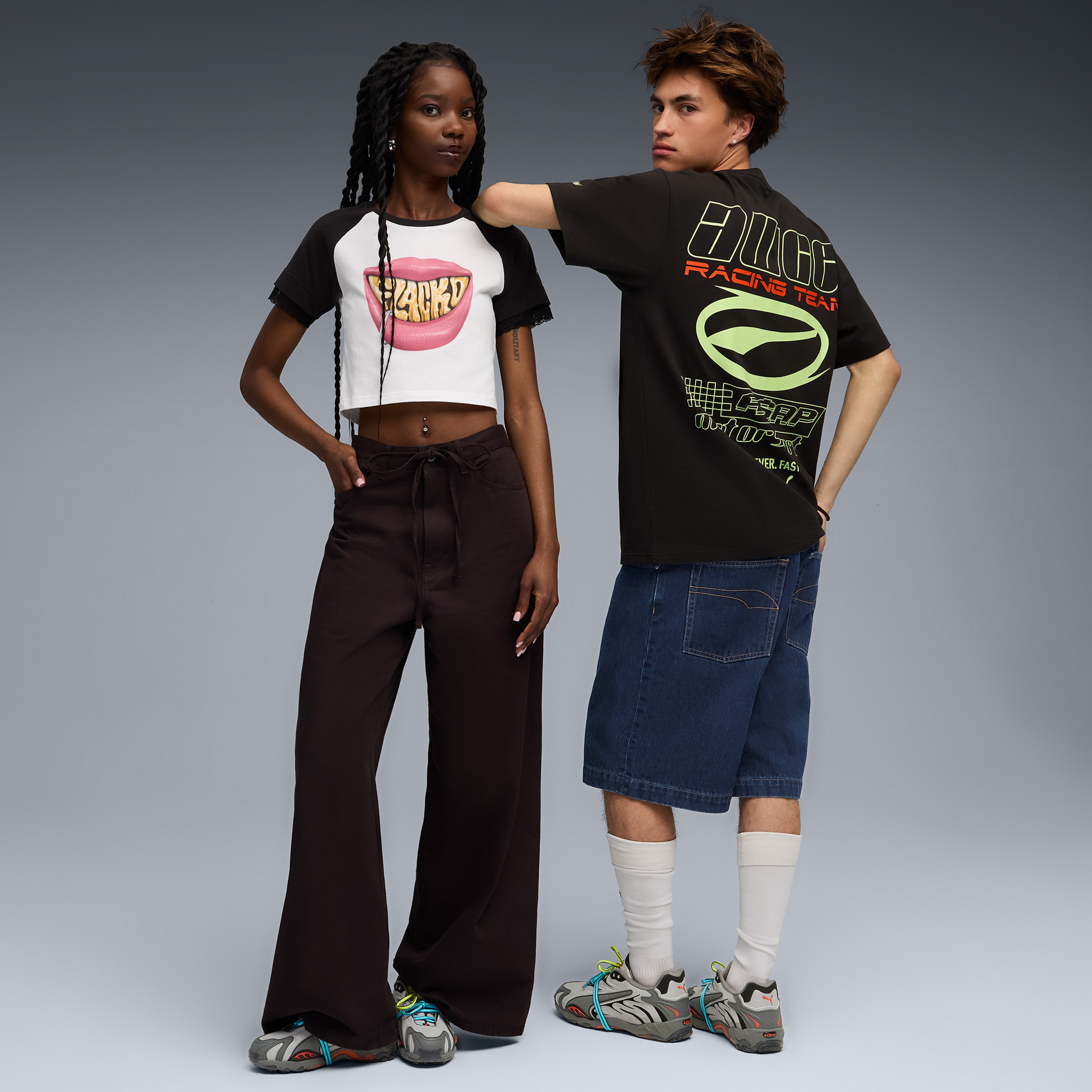 Puma X ASAP Rocky Inhale Erkek Siyah Spor Ayakkabı